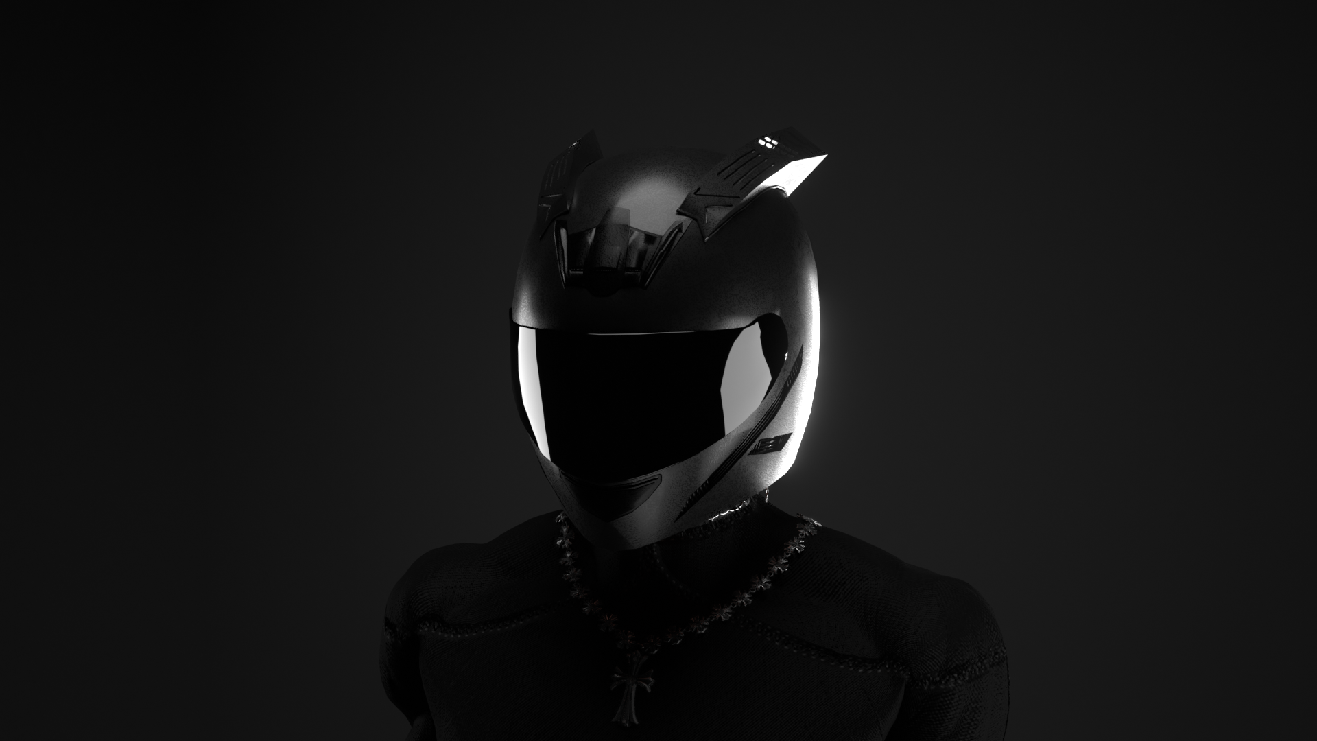 Biker Helmet