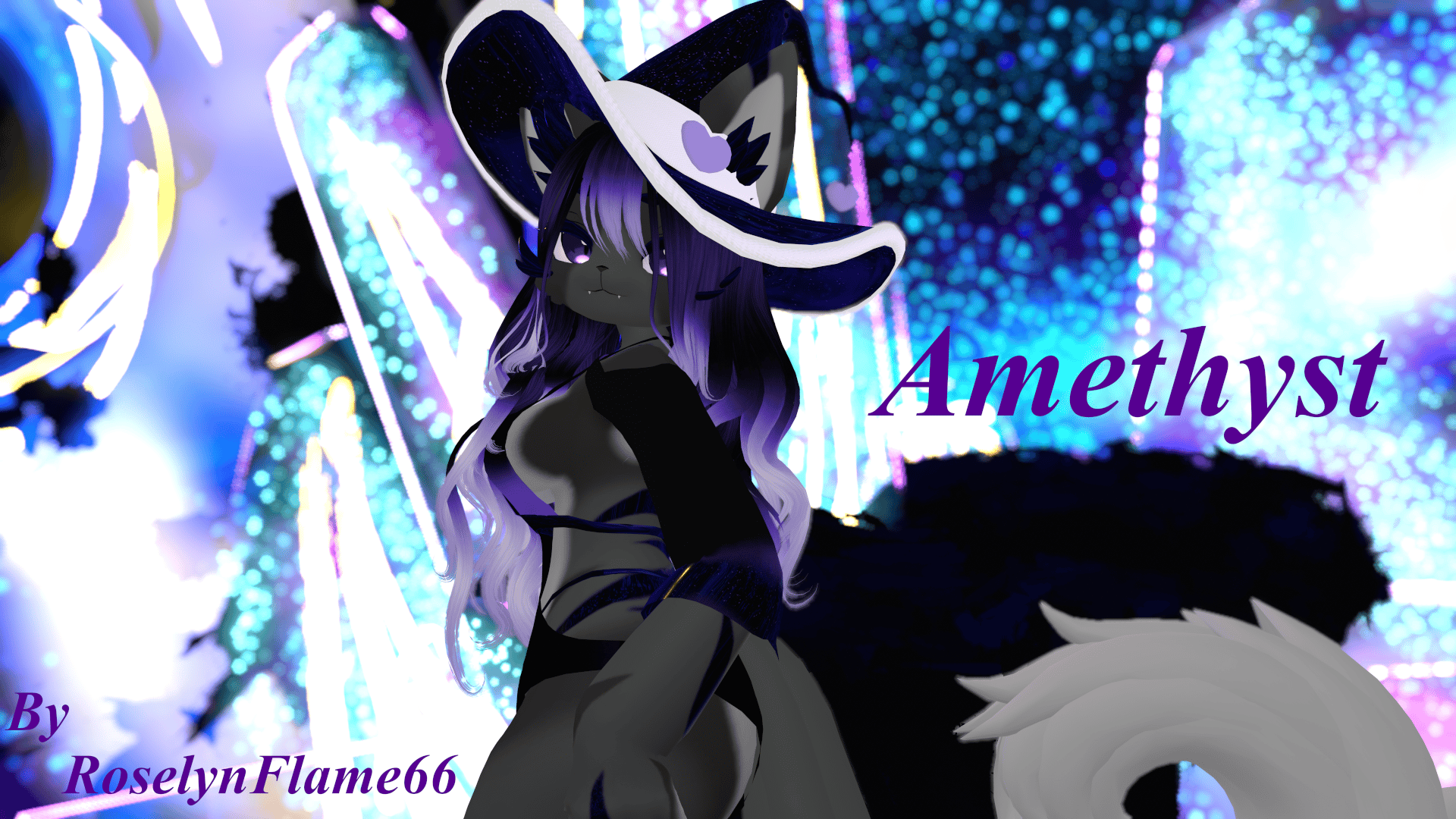 (FaceTracking) (Quest) Ruby and Amethyst Deira VRChat Furry Avatars