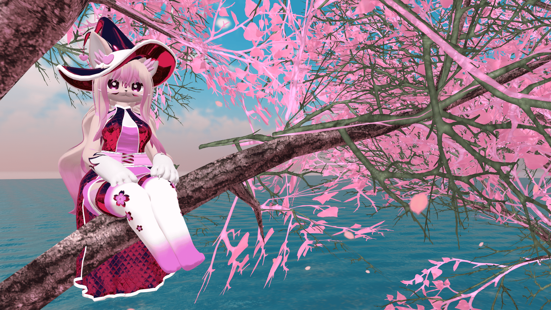 (FaceTracking) (Quest) Ruby and Amethyst Deira VRChat Furry Avatars