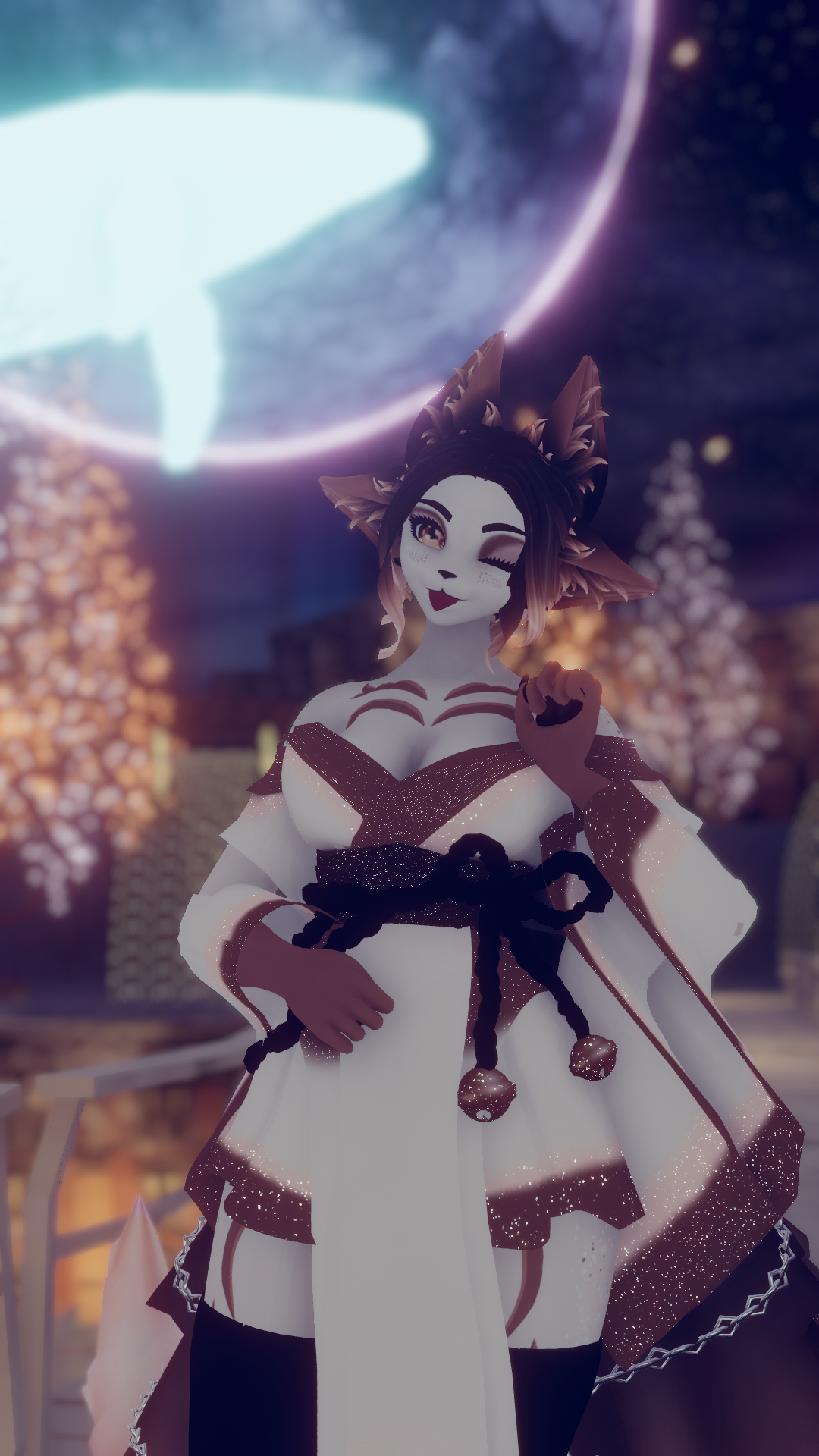 18+ ONLY!!!!! Yuki the Ice Kitsune VRFurry Base VRChat Avatar