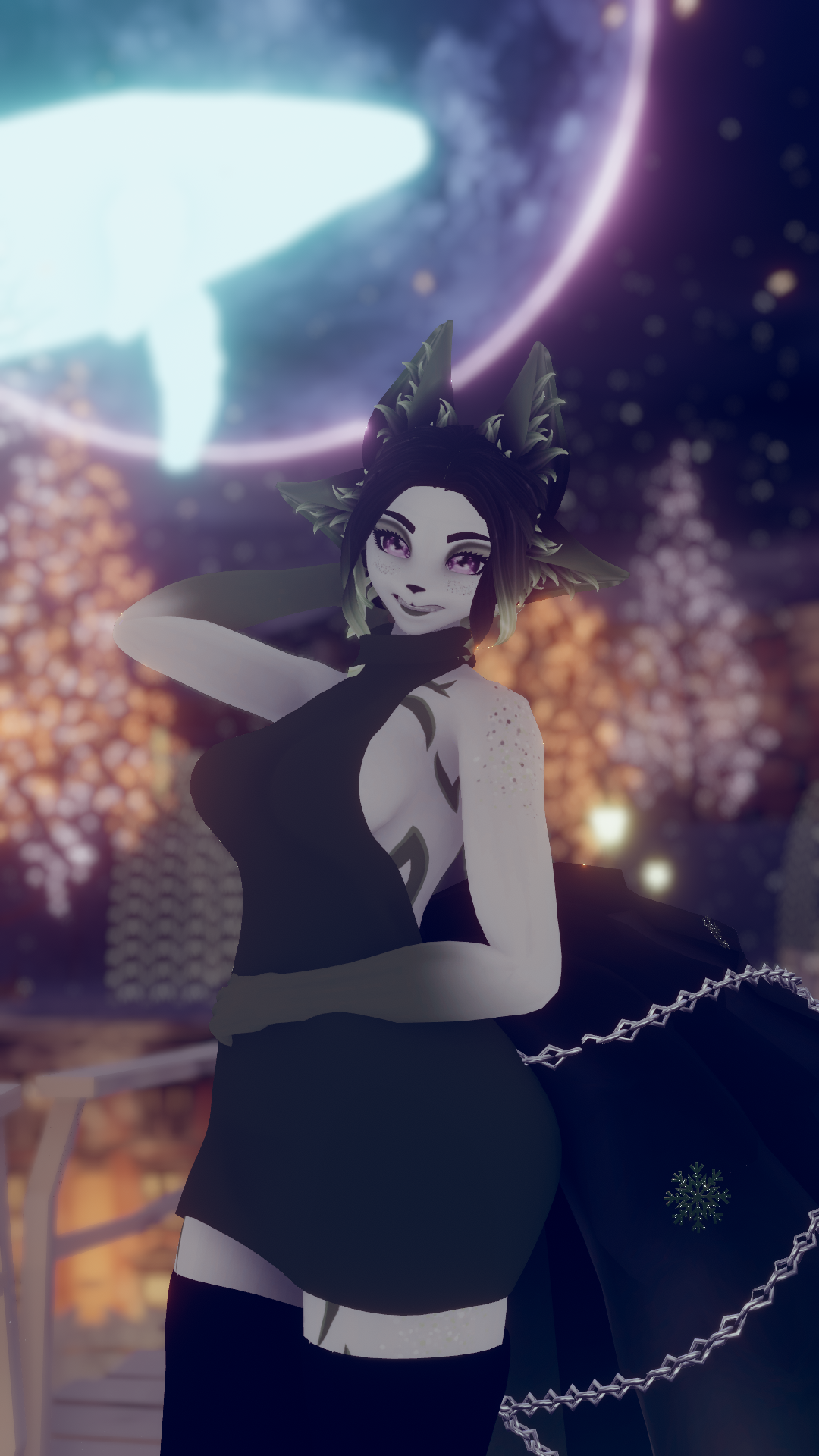 18+ ONLY!!!!! Yuki the Ice Kitsune VRFurry Base VRChat Avatar