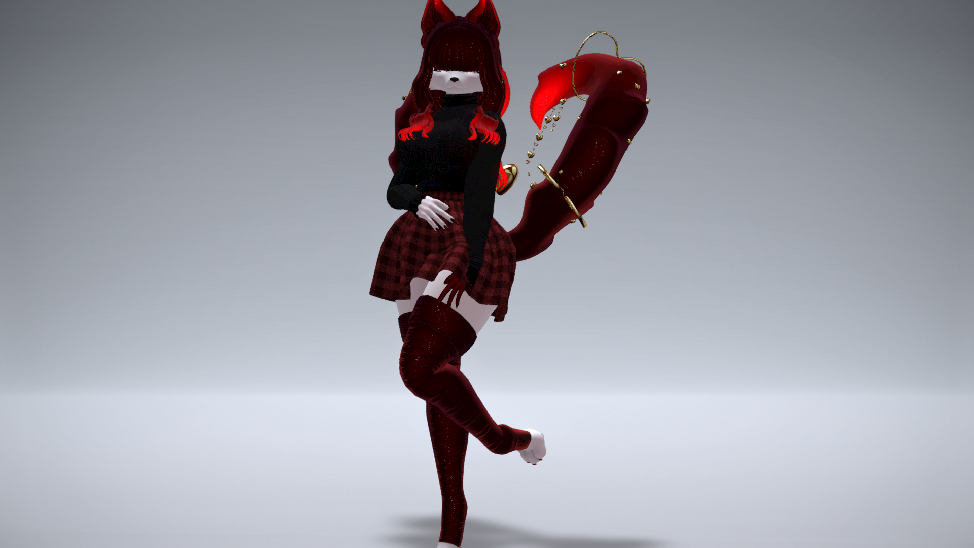 LoveStruck The Heart Fox VRChat Avatar