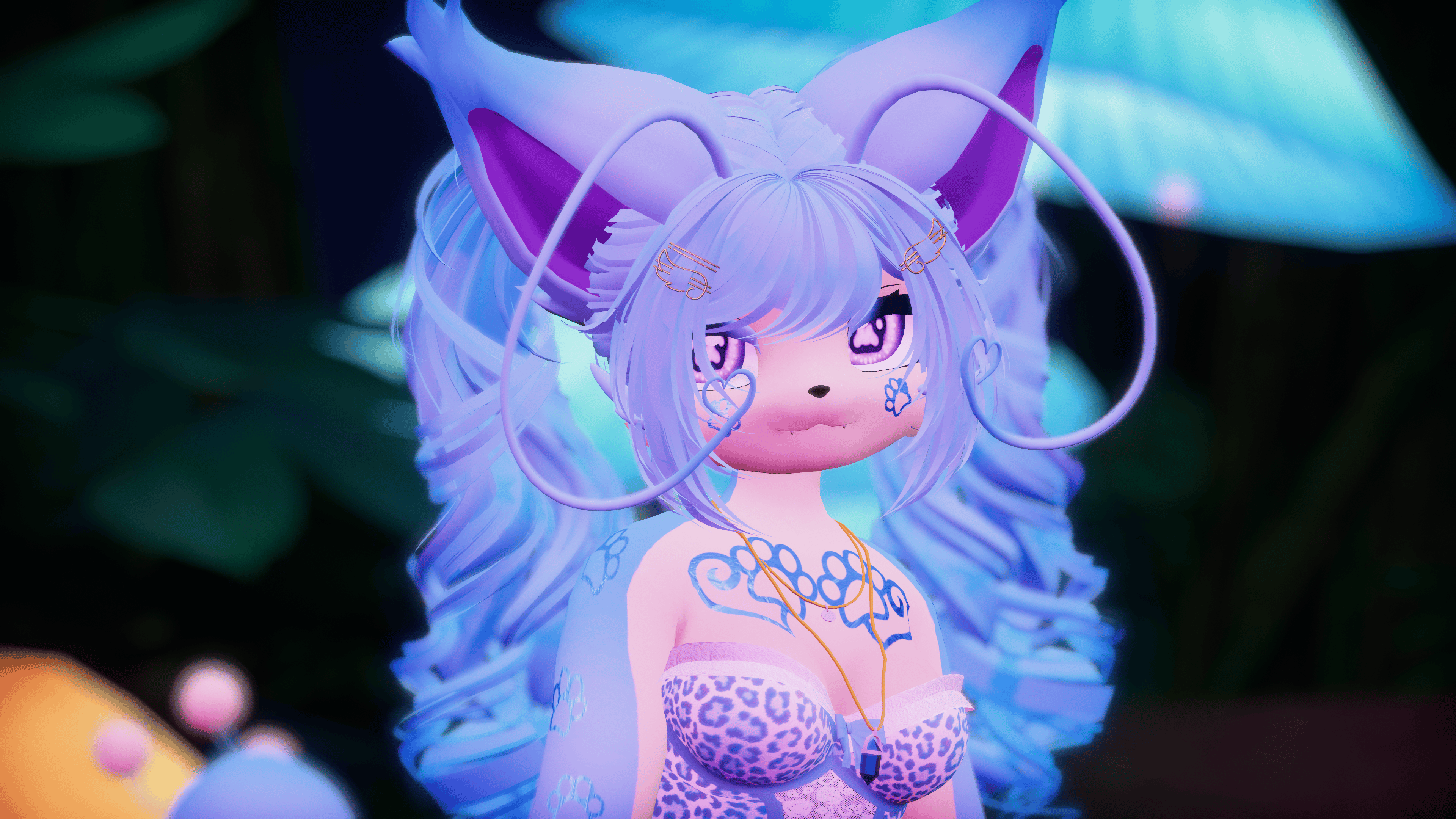 18+ (Facetracking) Kitti the Cat Deira VRChat Avatar