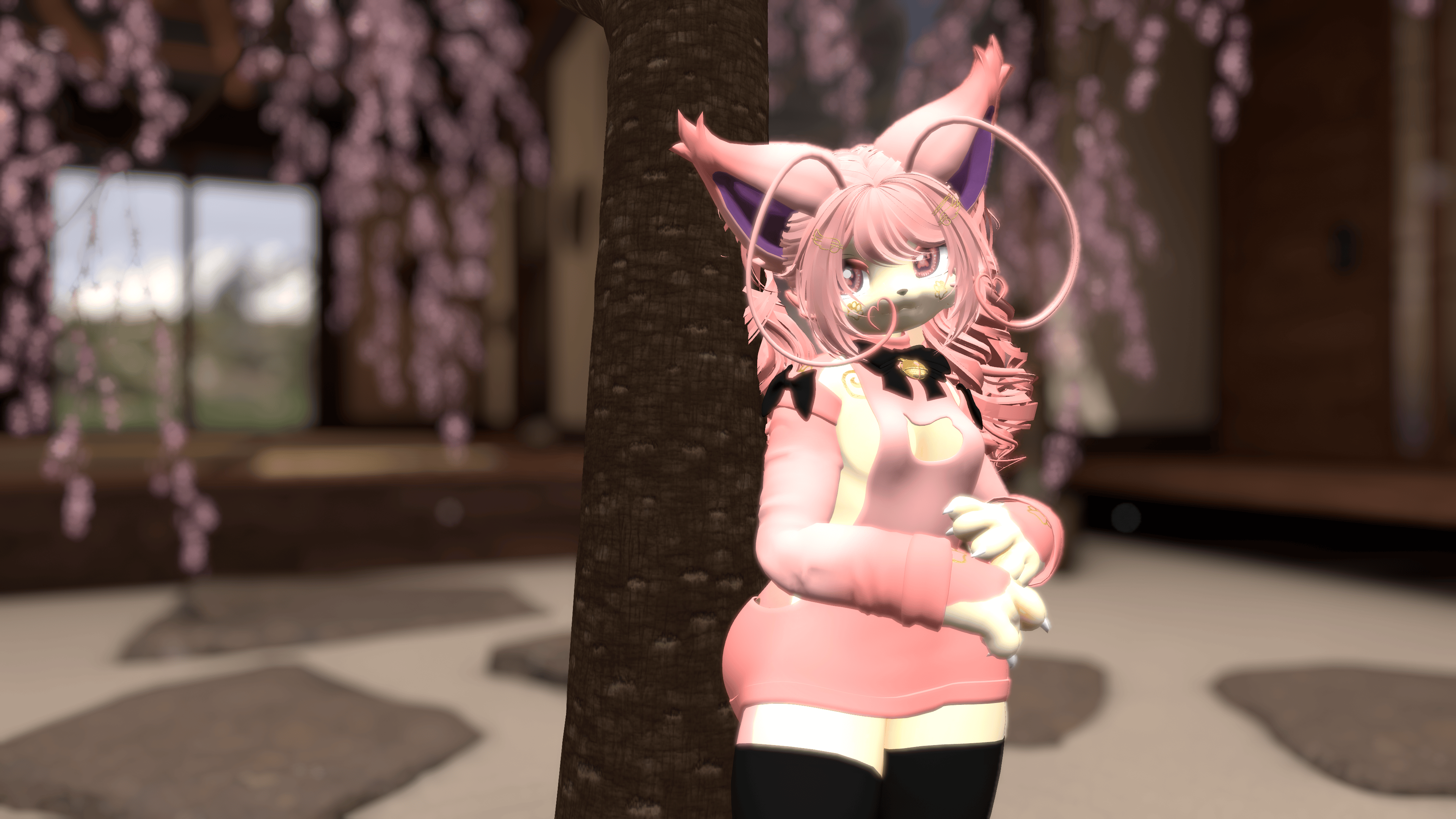 18+ (Facetracking) Kitti the Cat Deira VRChat Avatar
