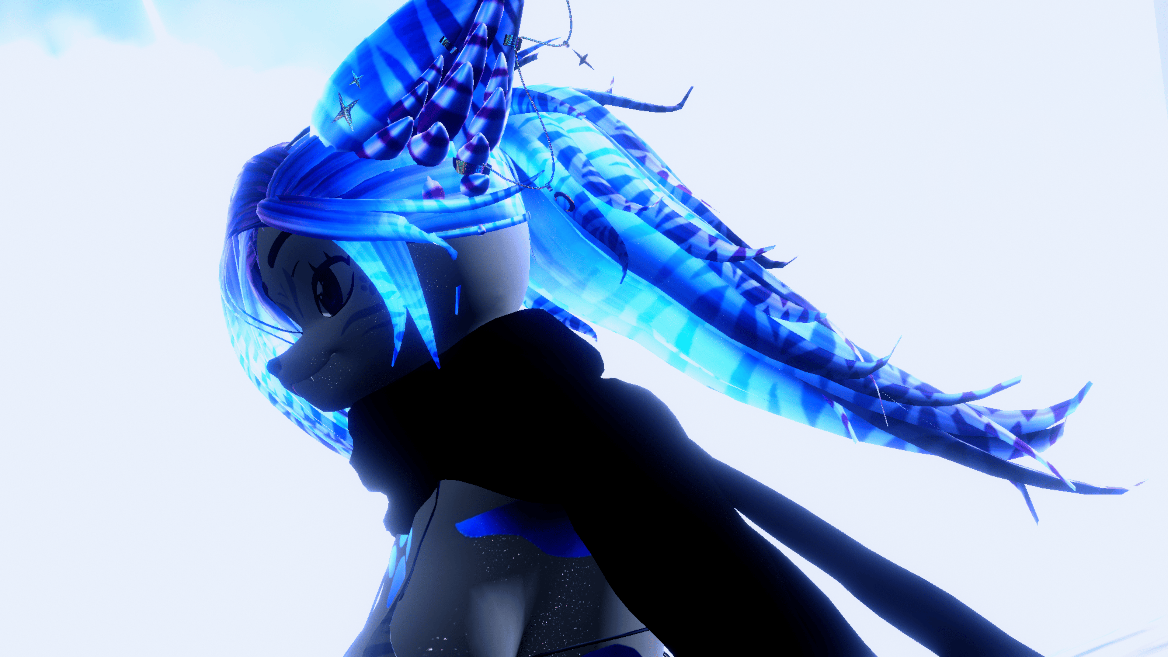18+ (Facetracking) Kirita the Striped Fox VRChat Vulpup Avatar