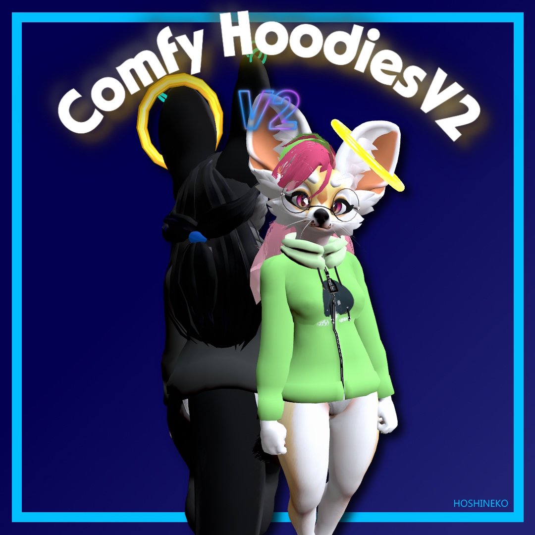 Comfy HoodiesV2 (Fennek & Female Ottaroo)