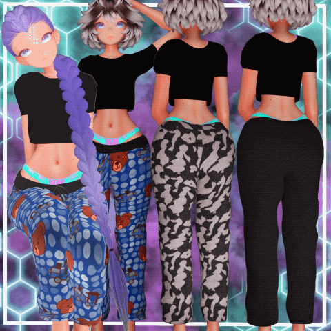 PJS OUTFIT | FREE | WEIGHT PAINTED | ANIME