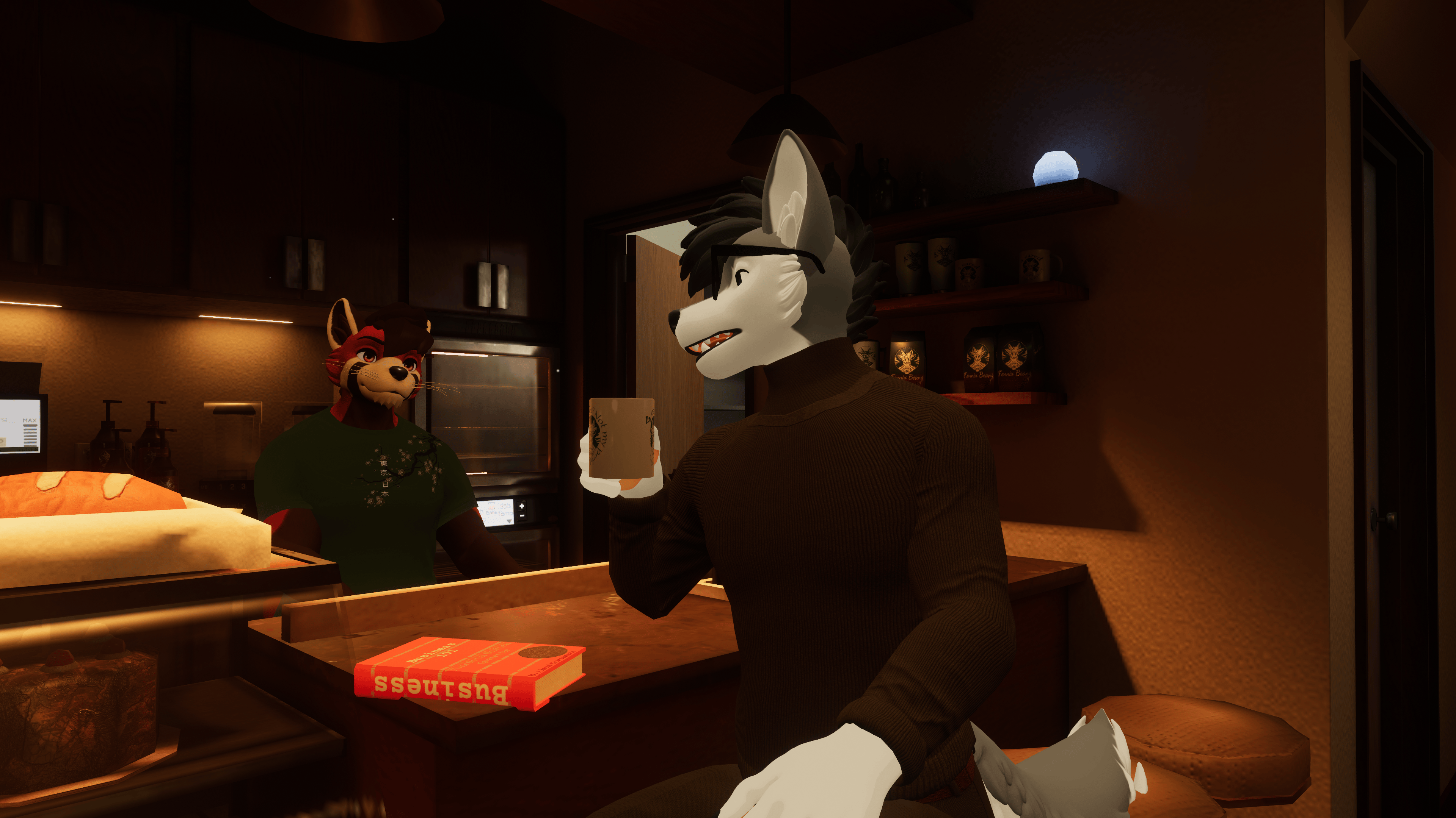 Male Winterpaw Canine - Turtleneck Sweater