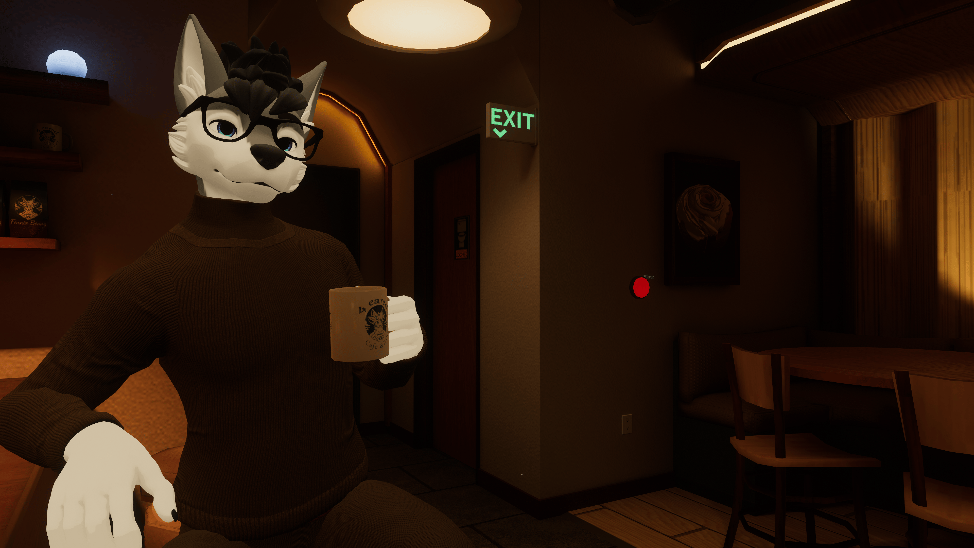Male Winterpaw Canine - Turtleneck Sweater
