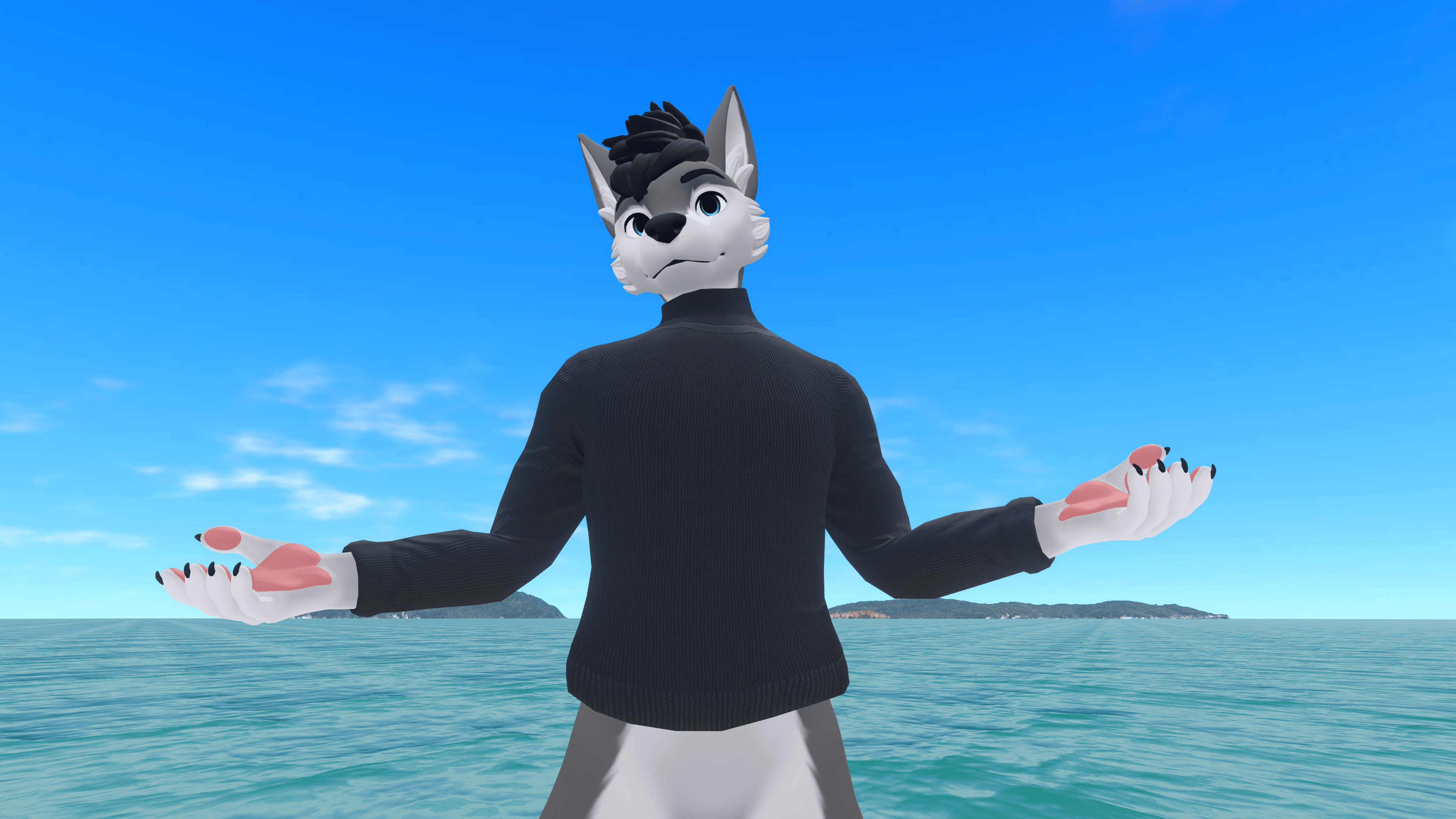 Male Winterpaw Canine - Turtleneck Sweater