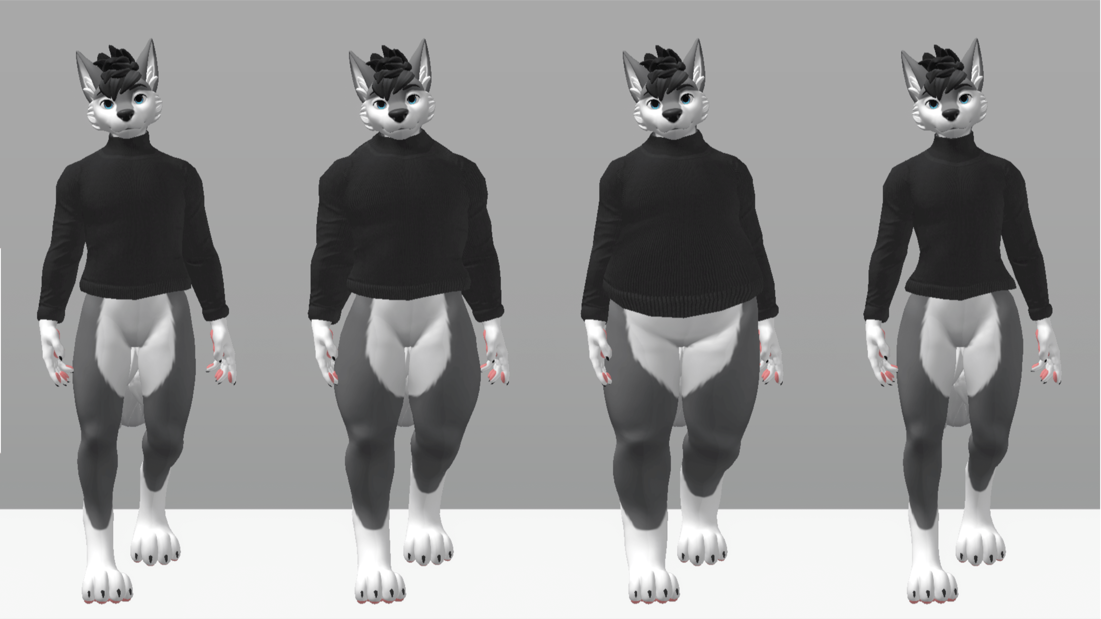 Male Winterpaw Canine - Turtleneck Sweater