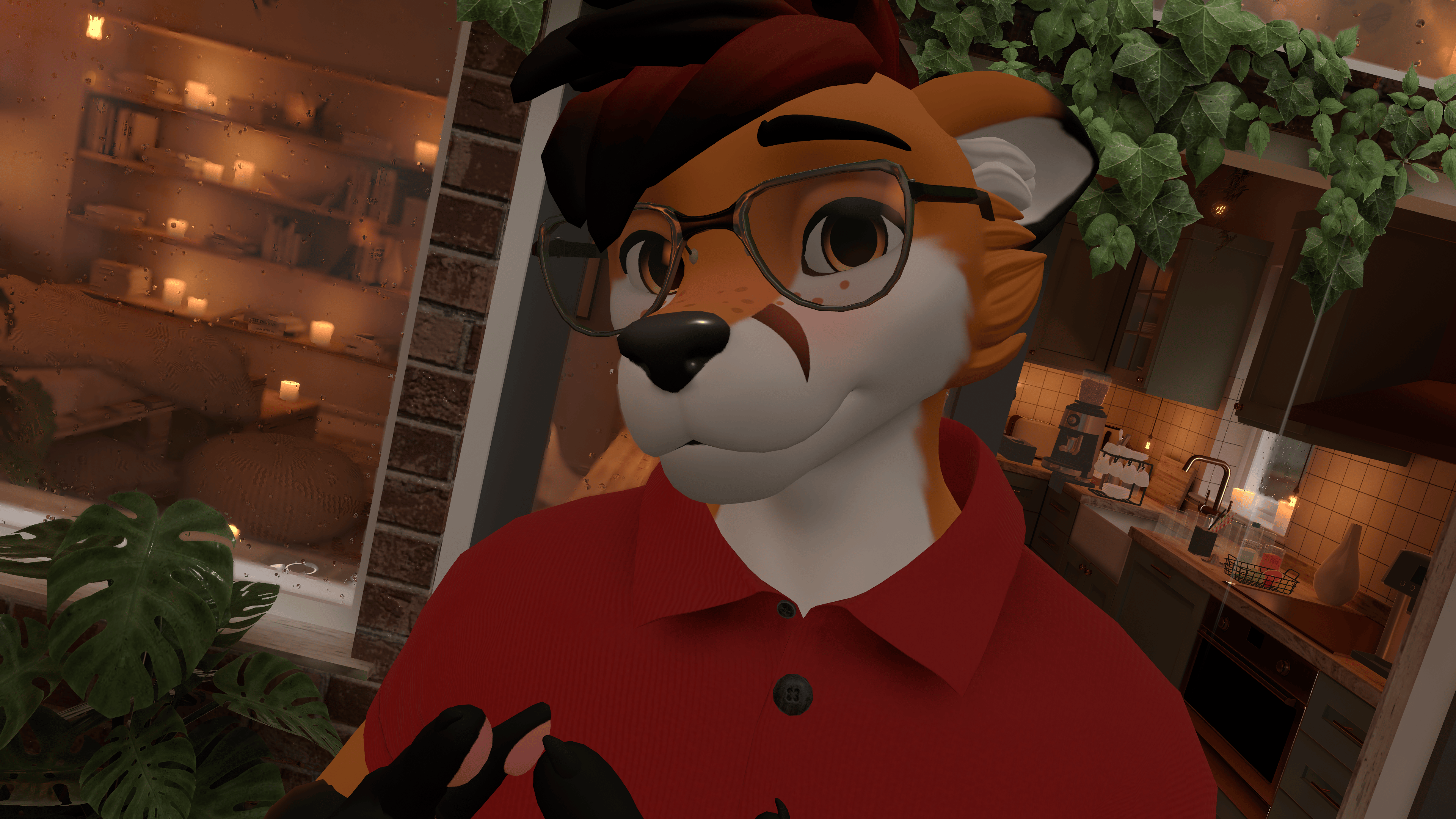 Male Winterpaw Canine - Glasses Collection