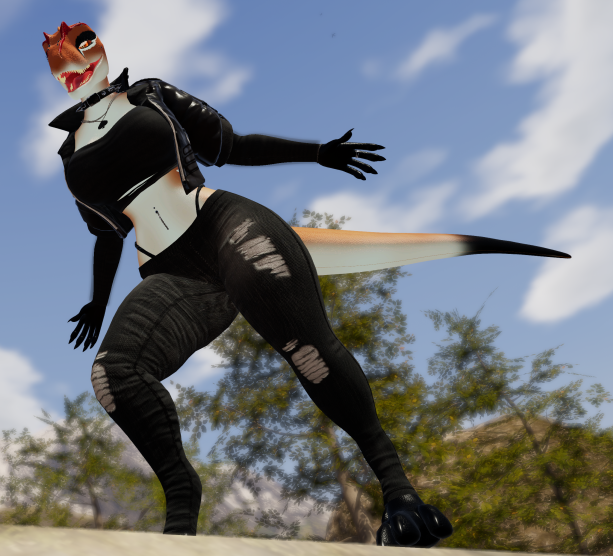 Allosaurus - Neochroma Raptor Lady Edit