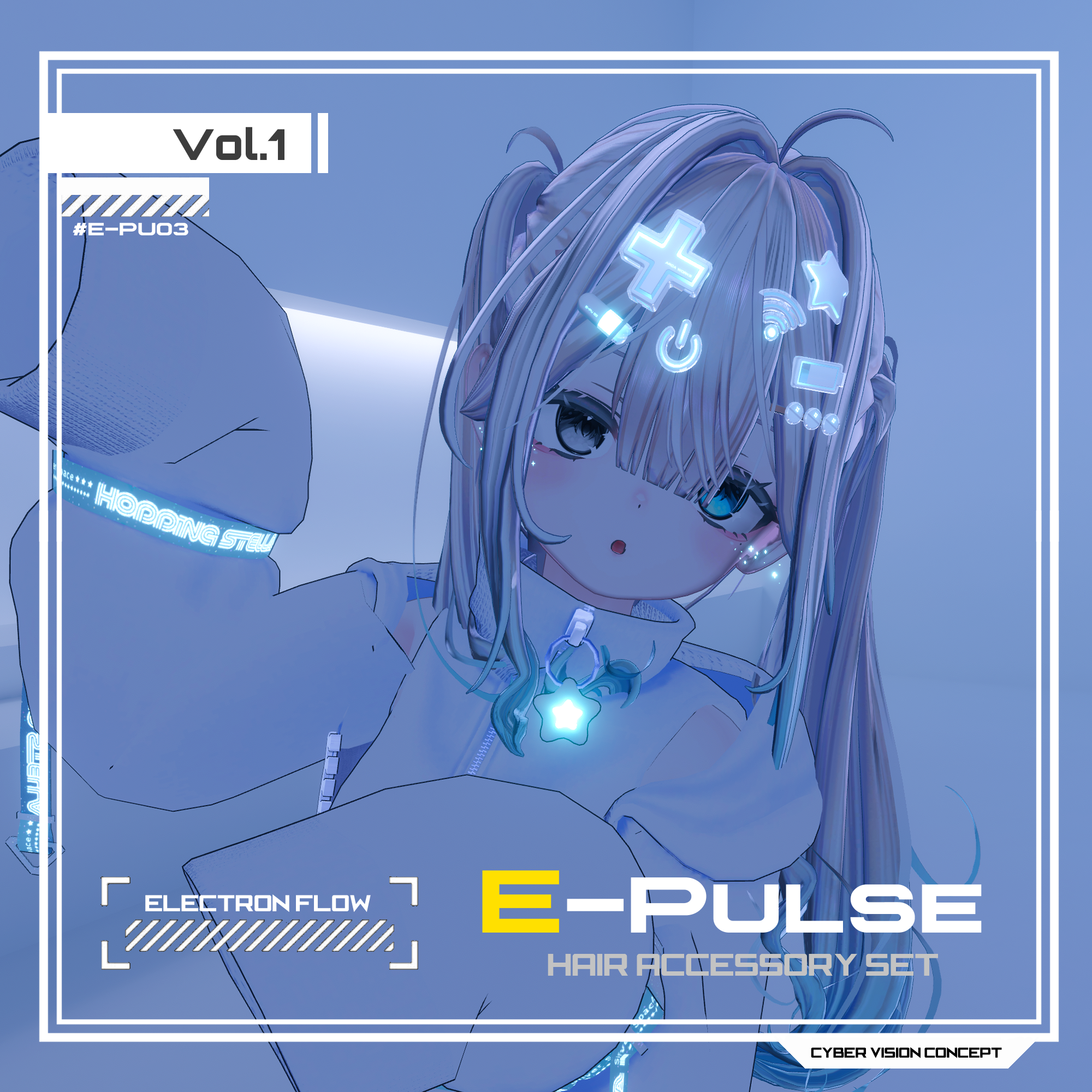 E-PULSE(Vol.1) Hair accessories