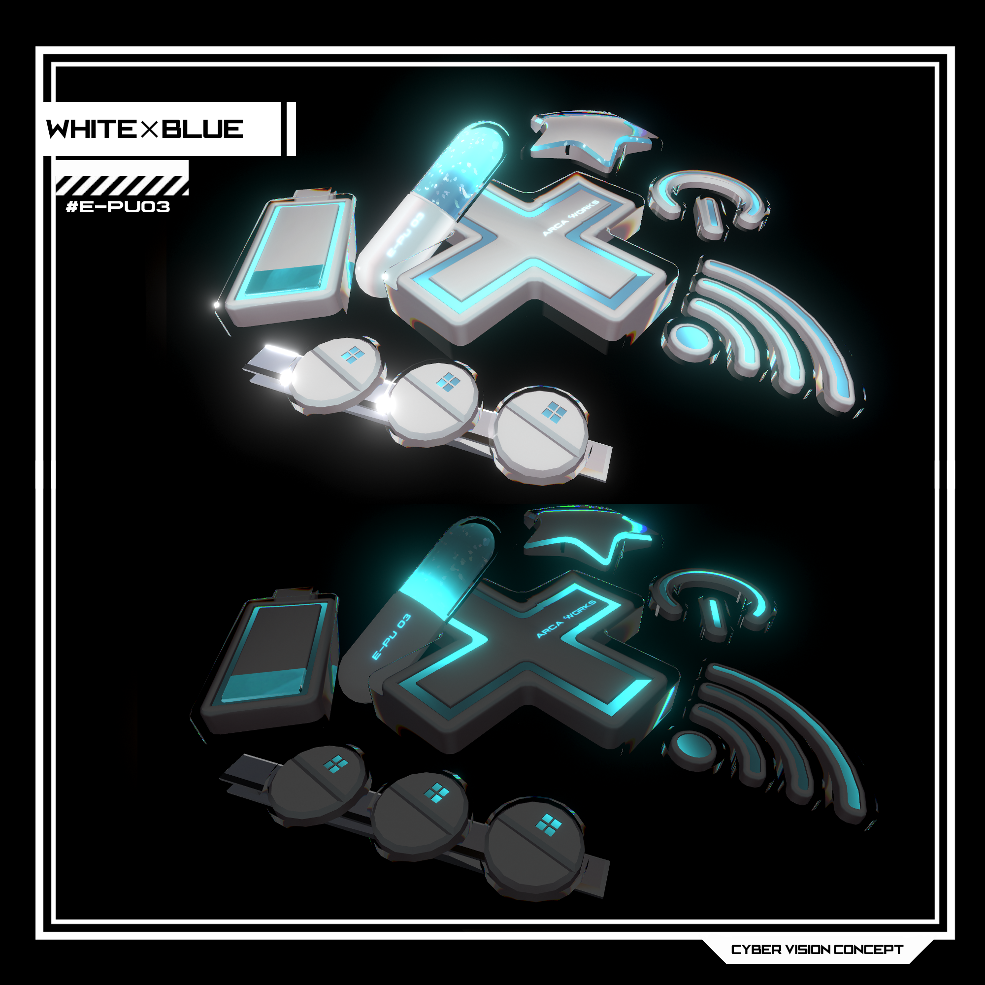 E-PULSE(Vol.1) Hair accessories