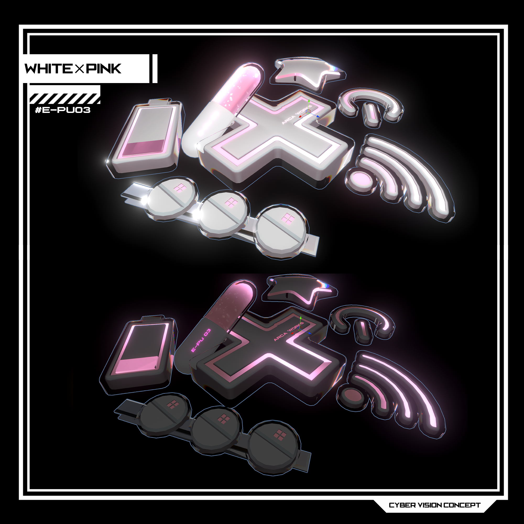 E-PULSE(Vol.1) Hair accessories