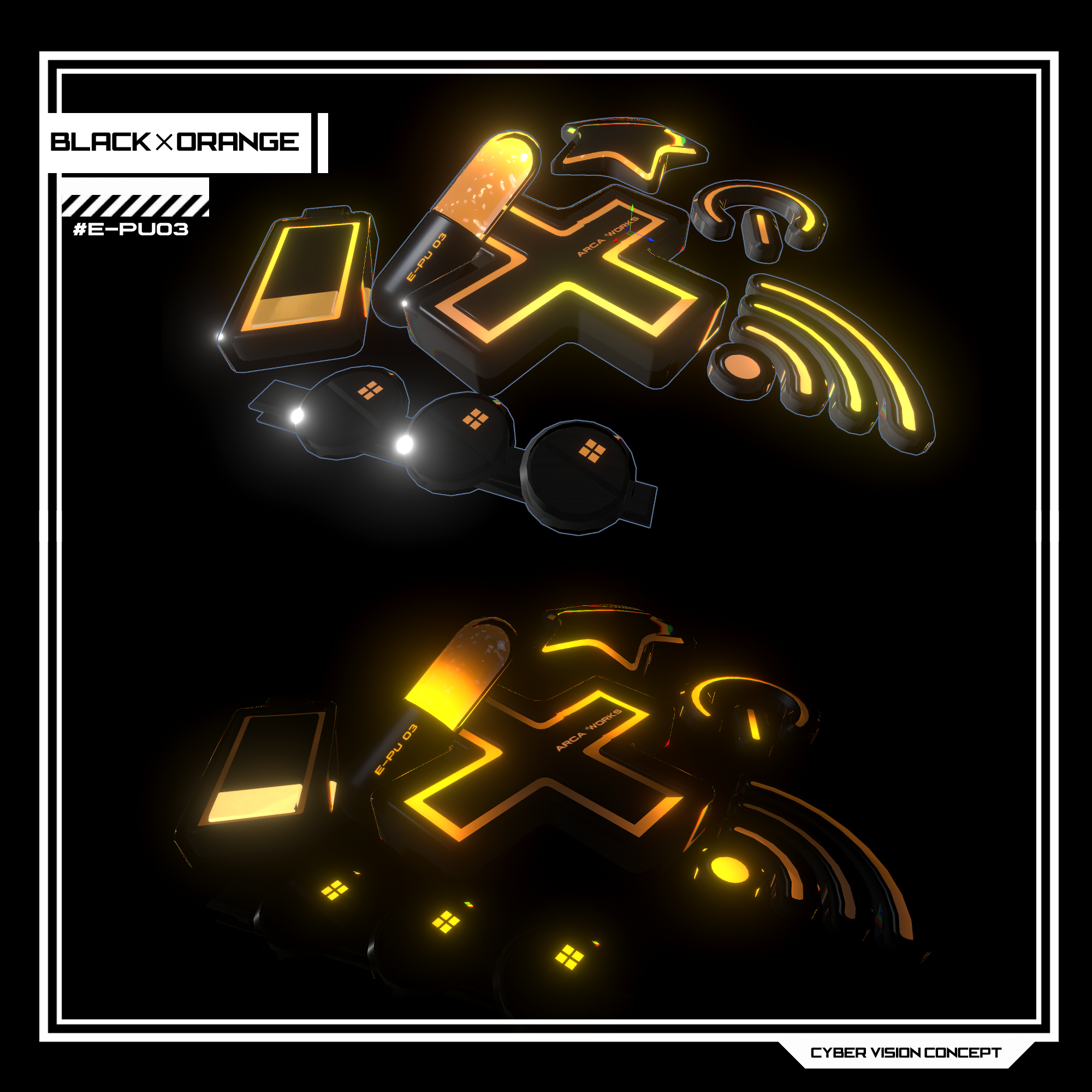 E-PULSE(Vol.1) Hair accessories