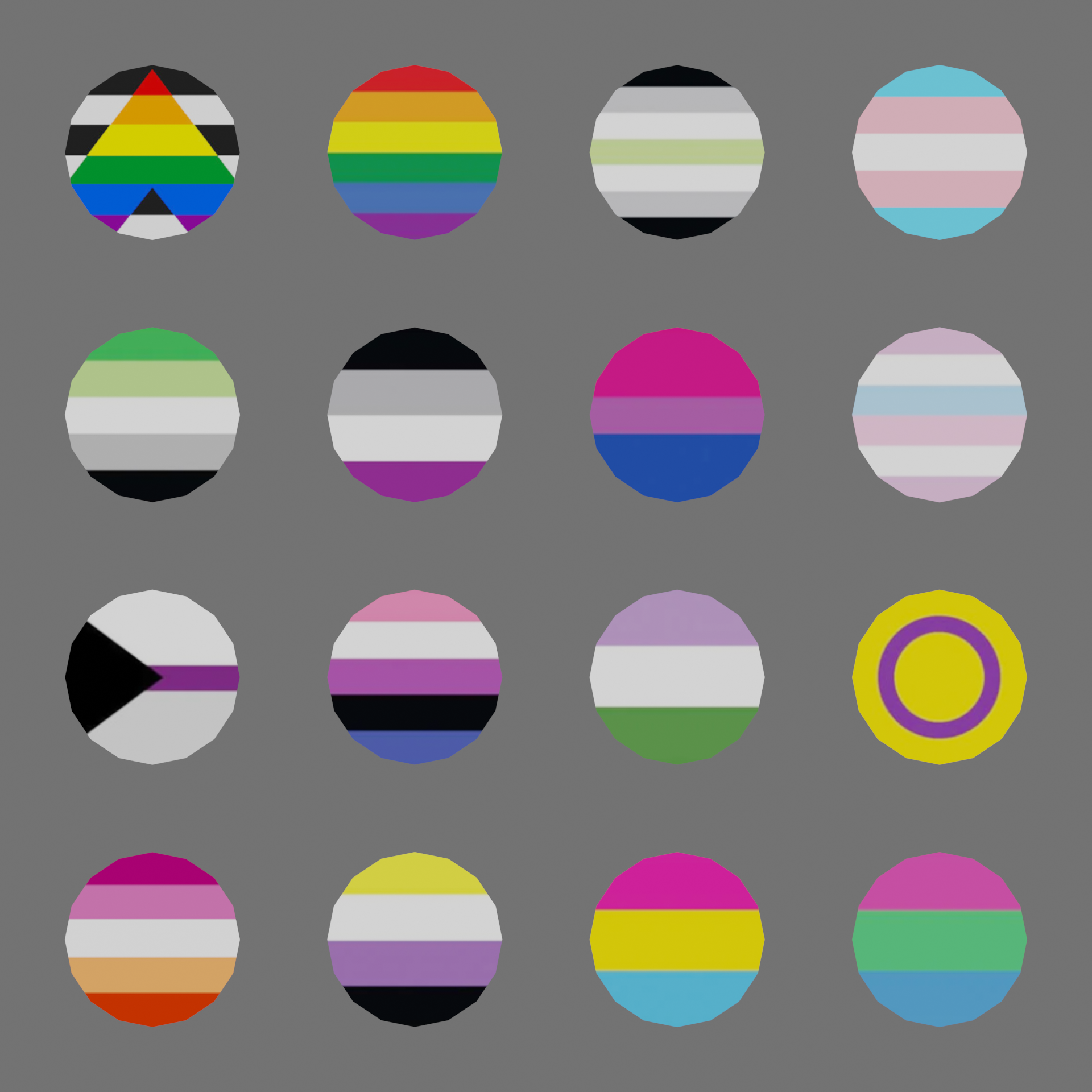 FREE pride pins - Commercial Use