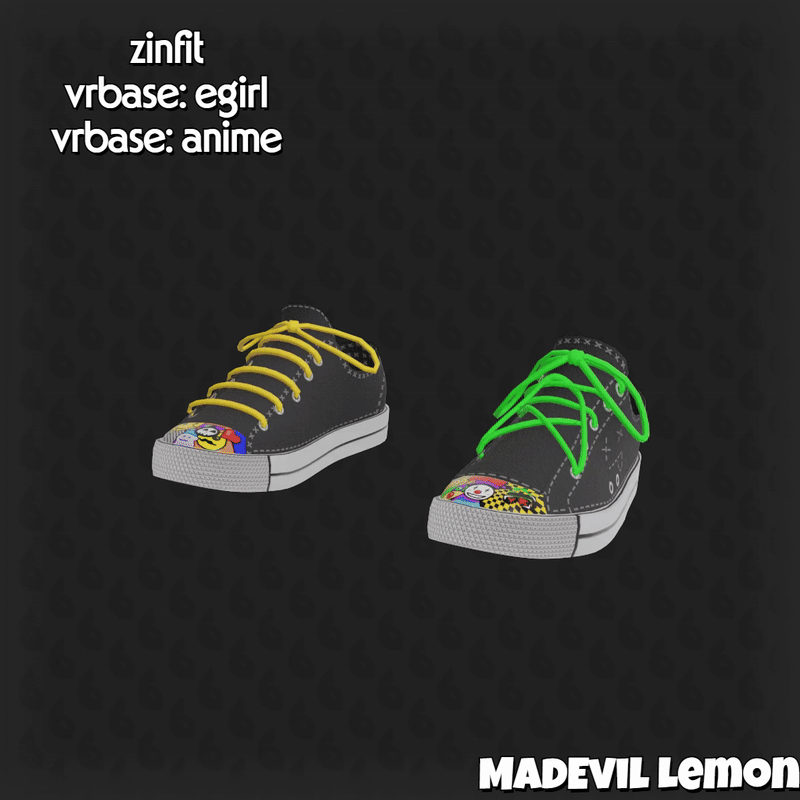 Loomy Shoes - Commercial use - For zinfit, egirl and anime bases