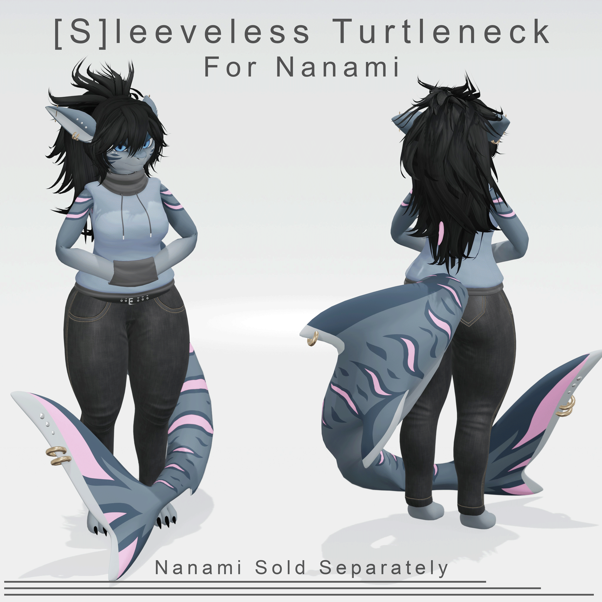 Sleeveless Turtleneck (Nanami & Kirisame DLC)
