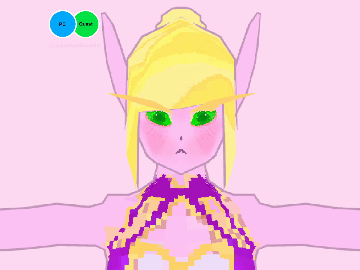 Retro Style Elf Girl