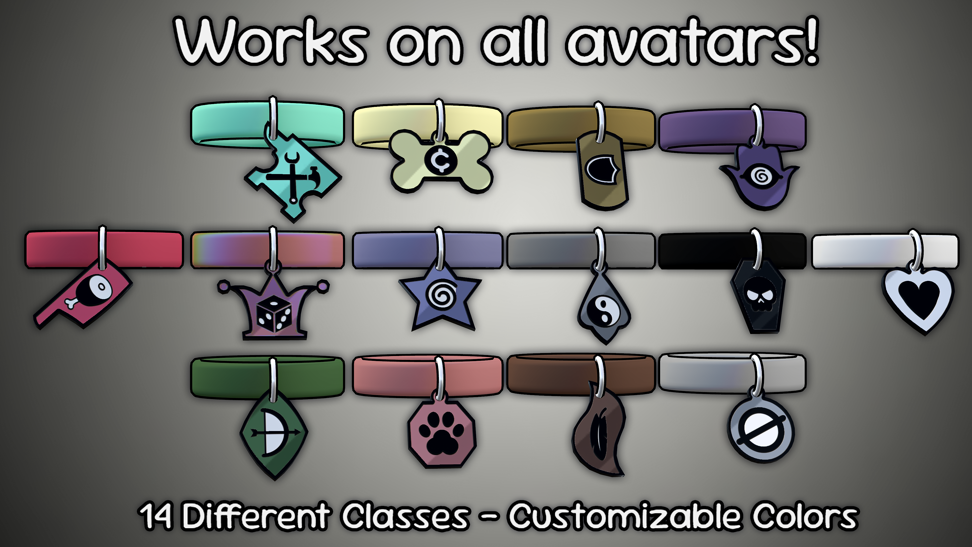 Cat RPG Class Collars (PC/Quest)