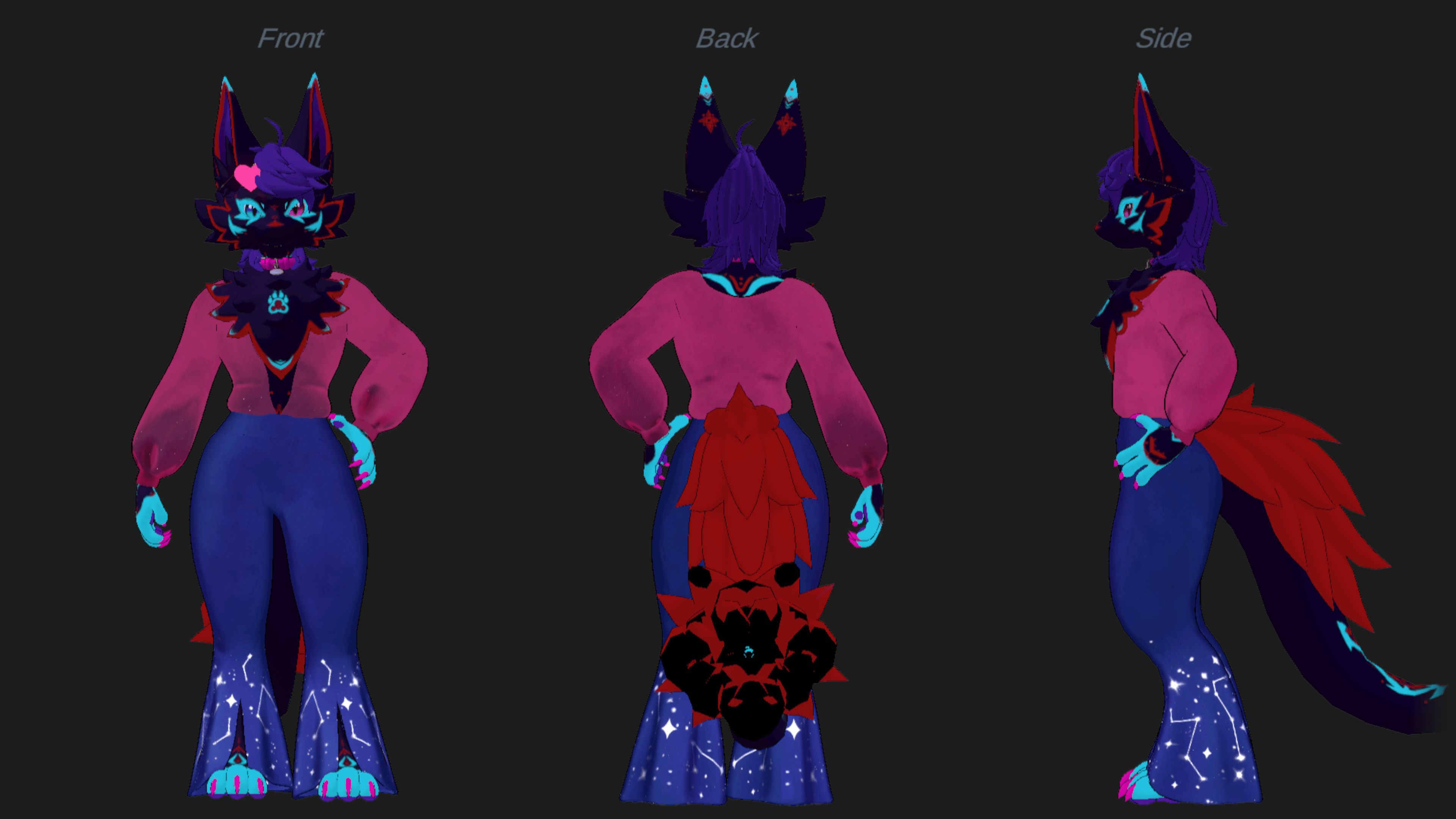 80's Glam Novabeast Fit