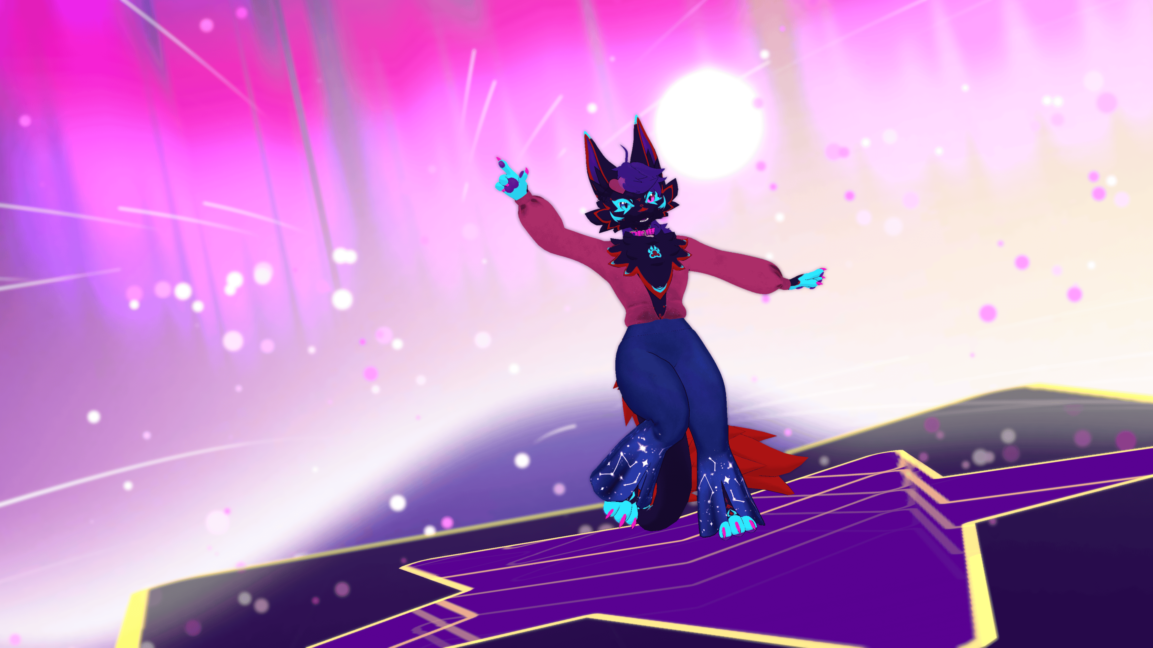 80's Glam Novabeast Fit