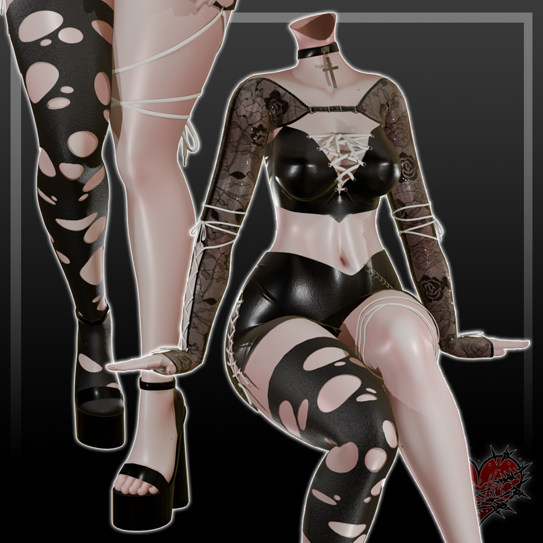 Laced Up Set