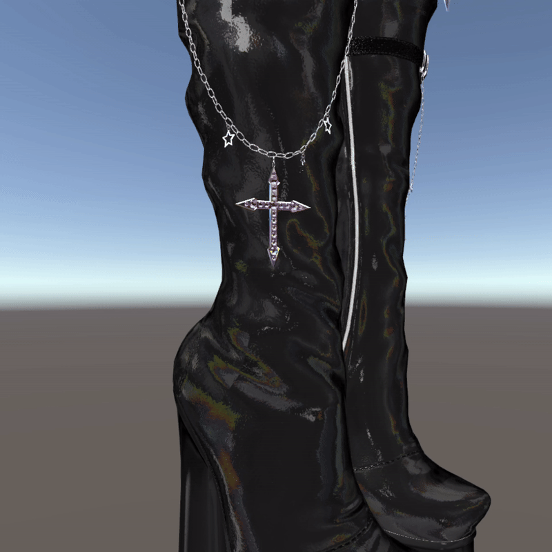♡ HIGH HEEL BOOTS (EGIRL RIGGED)