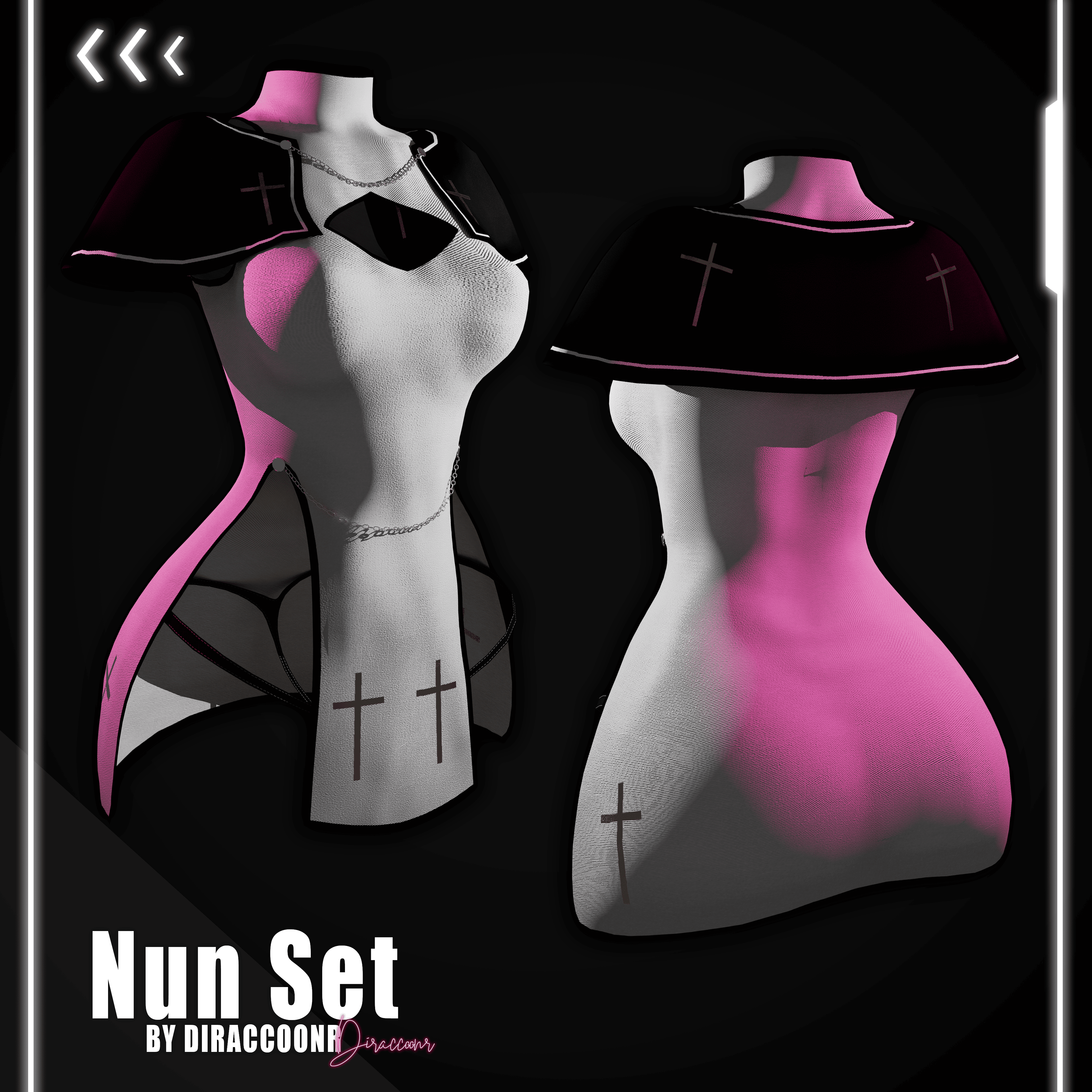 ♡ Nun set (Venus Rigged)