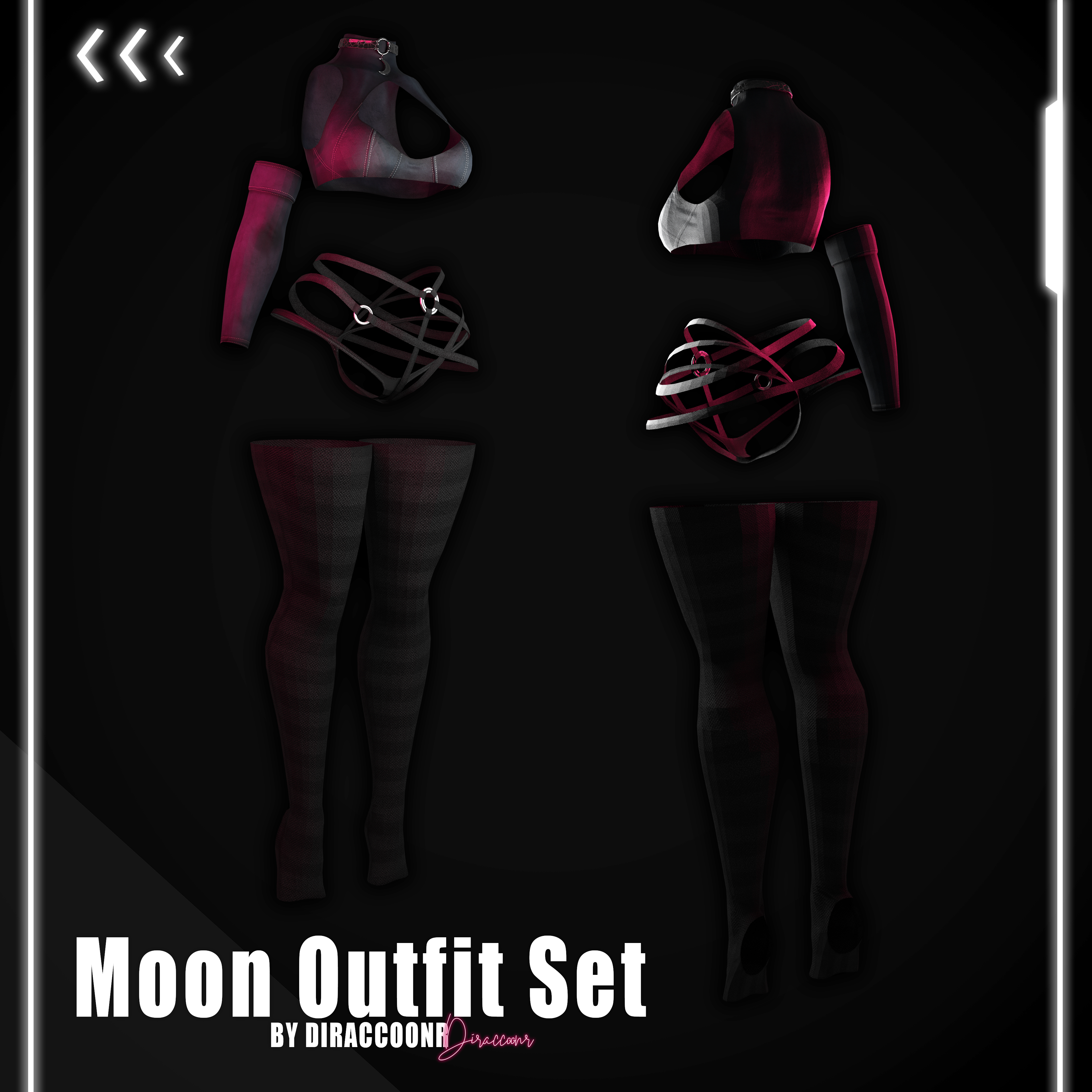 ♡ Moon Outfit Set (Venus Rigged)