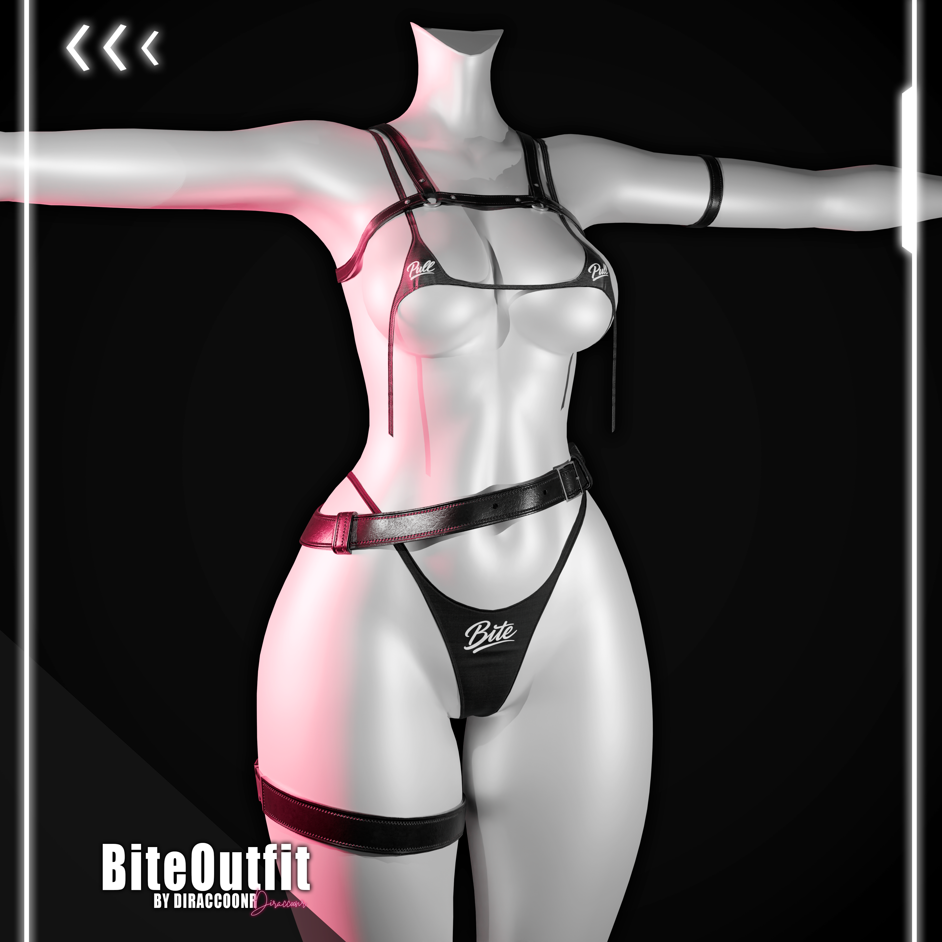 ♡ BiteOutfit ( Fitted E-Girl )