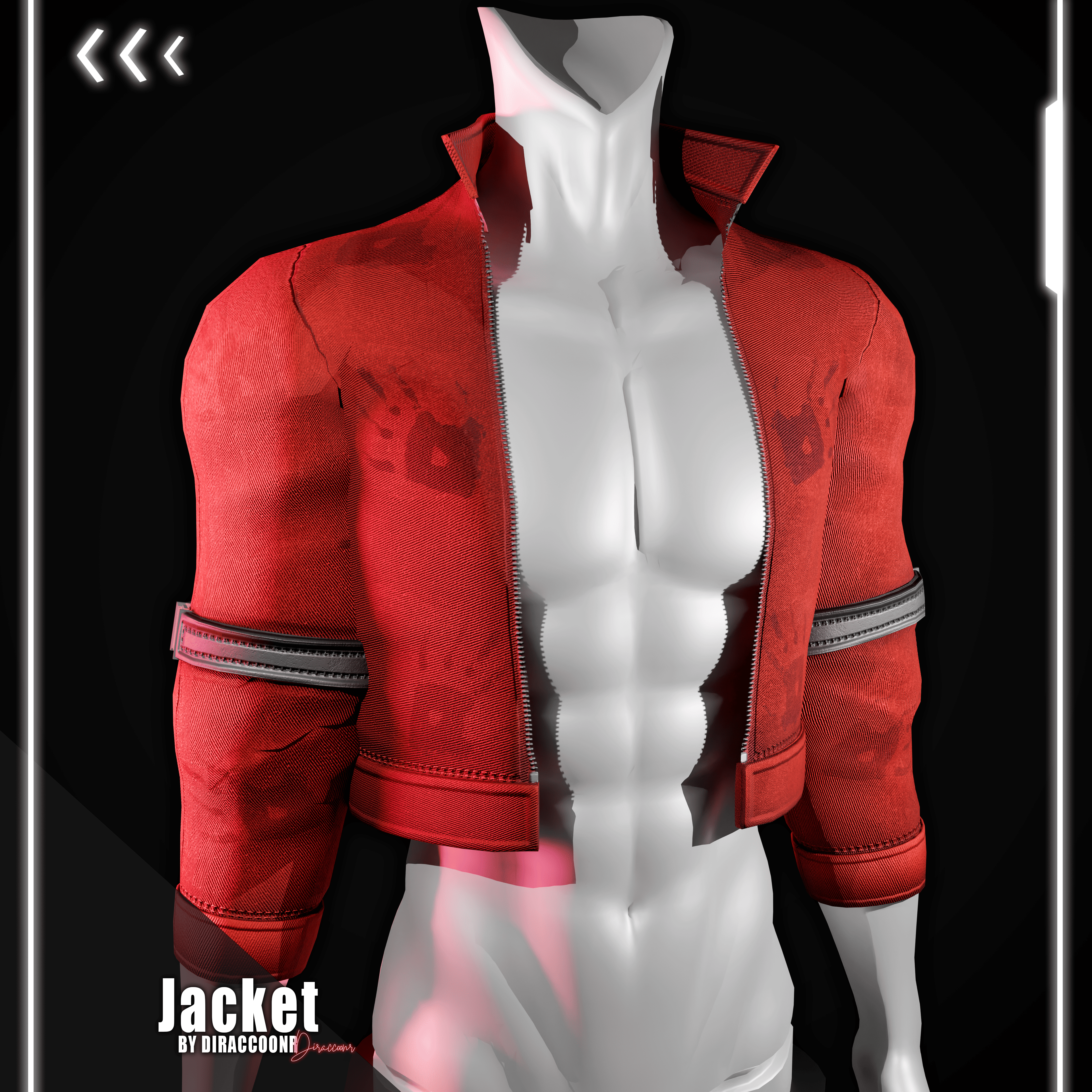 ♡ Jacket ( Fitted E-Boy ) 