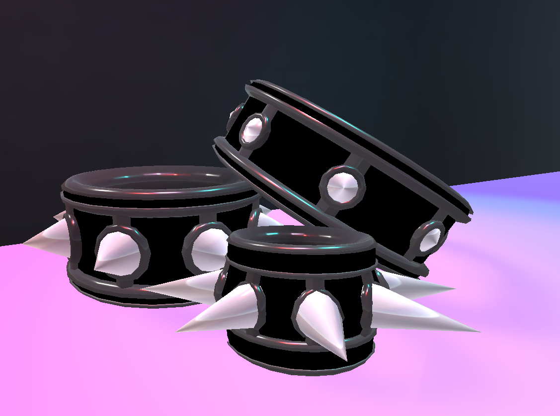 Spiked Audiolink Bracelets 