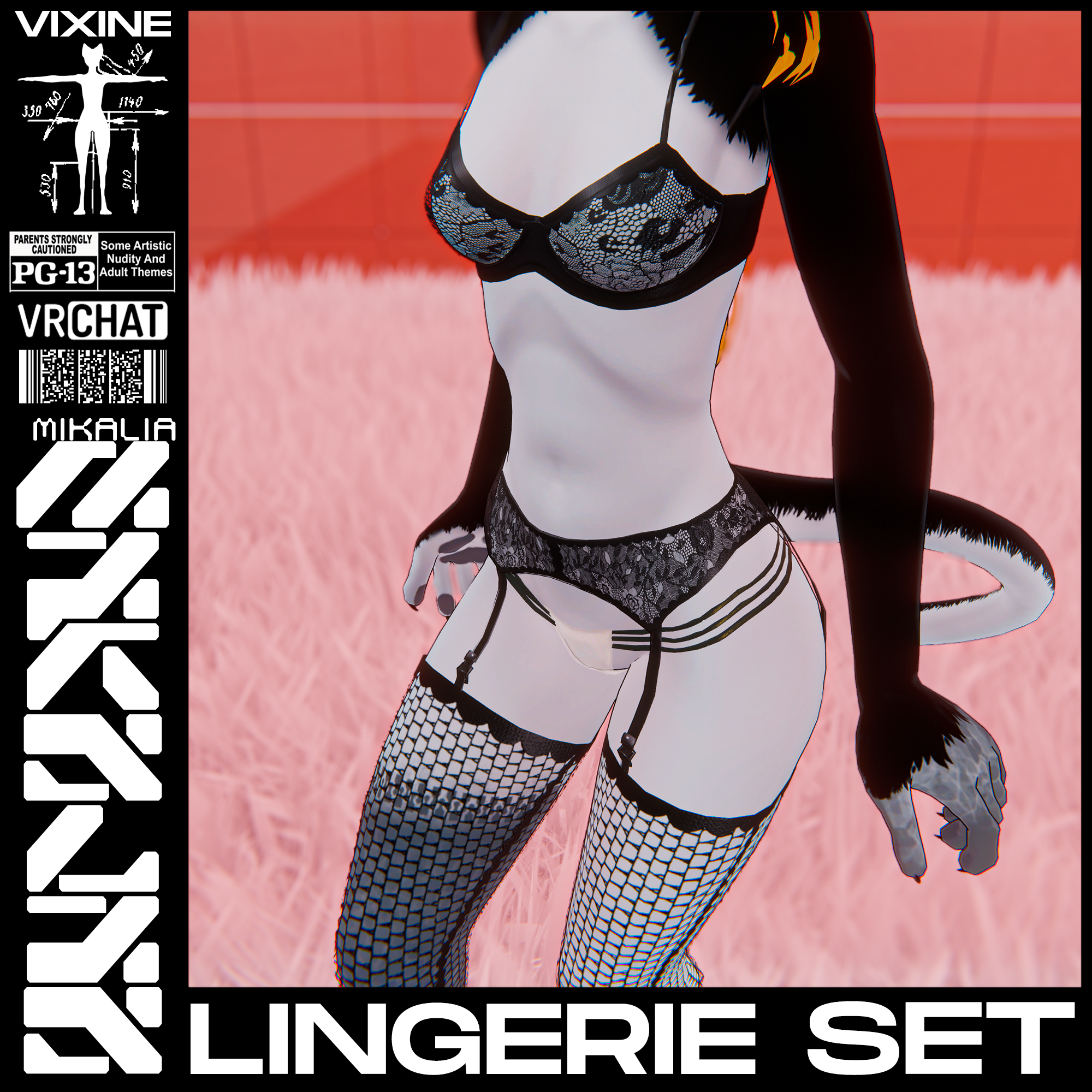 Lingerie set for Vixine