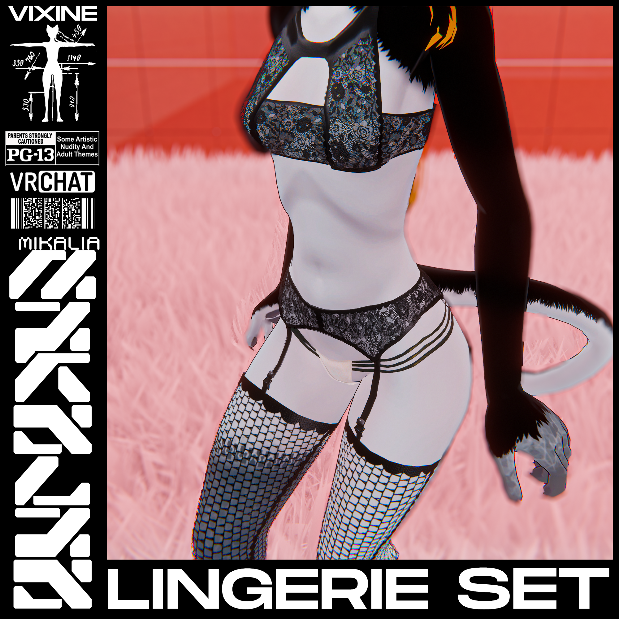 Lingerie set for Vixine