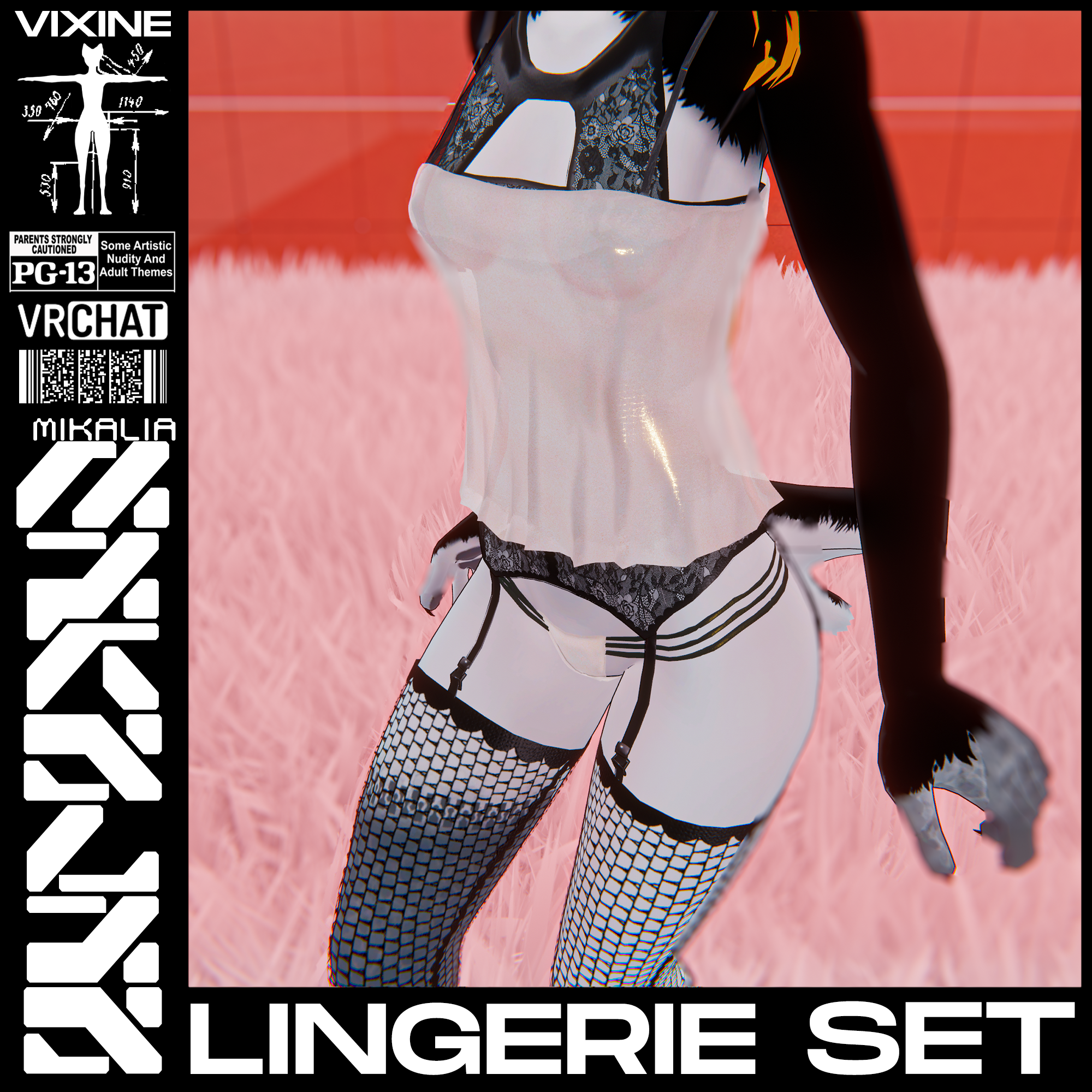 Lingerie set for Vixine