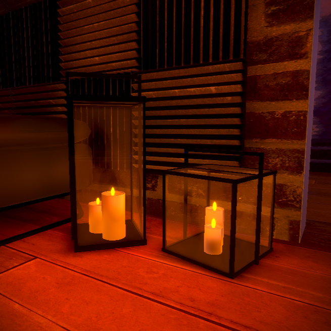 Modern Cubic Lanterns