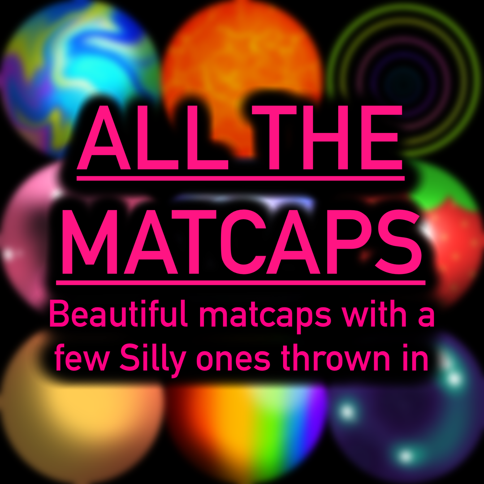 - 3eveepaws matcaps - 20 free silly matcaps
