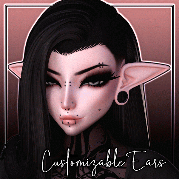Customizable Gauged Ears
