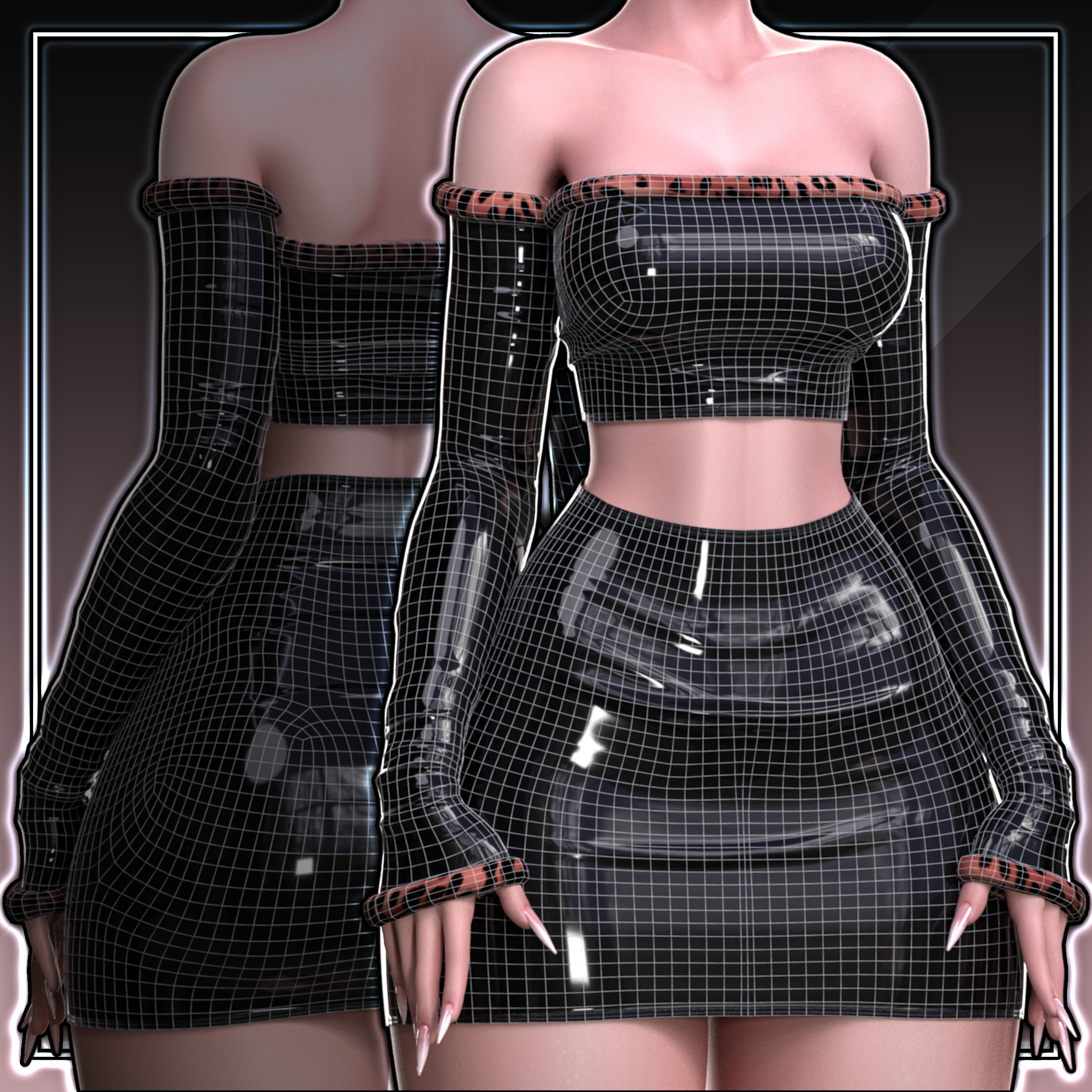 'Ritual' Latex Outfit