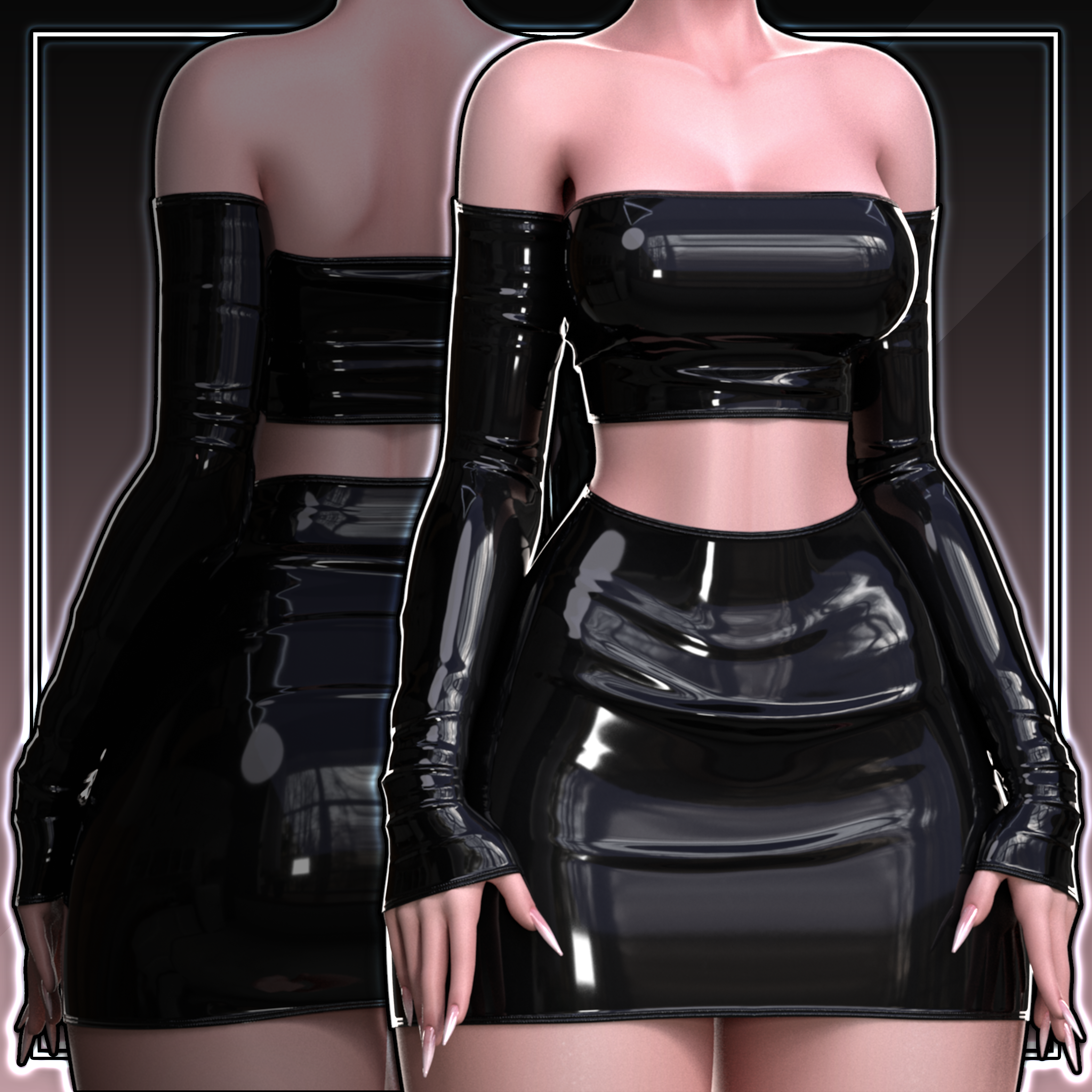 'Ritual' Latex Outfit