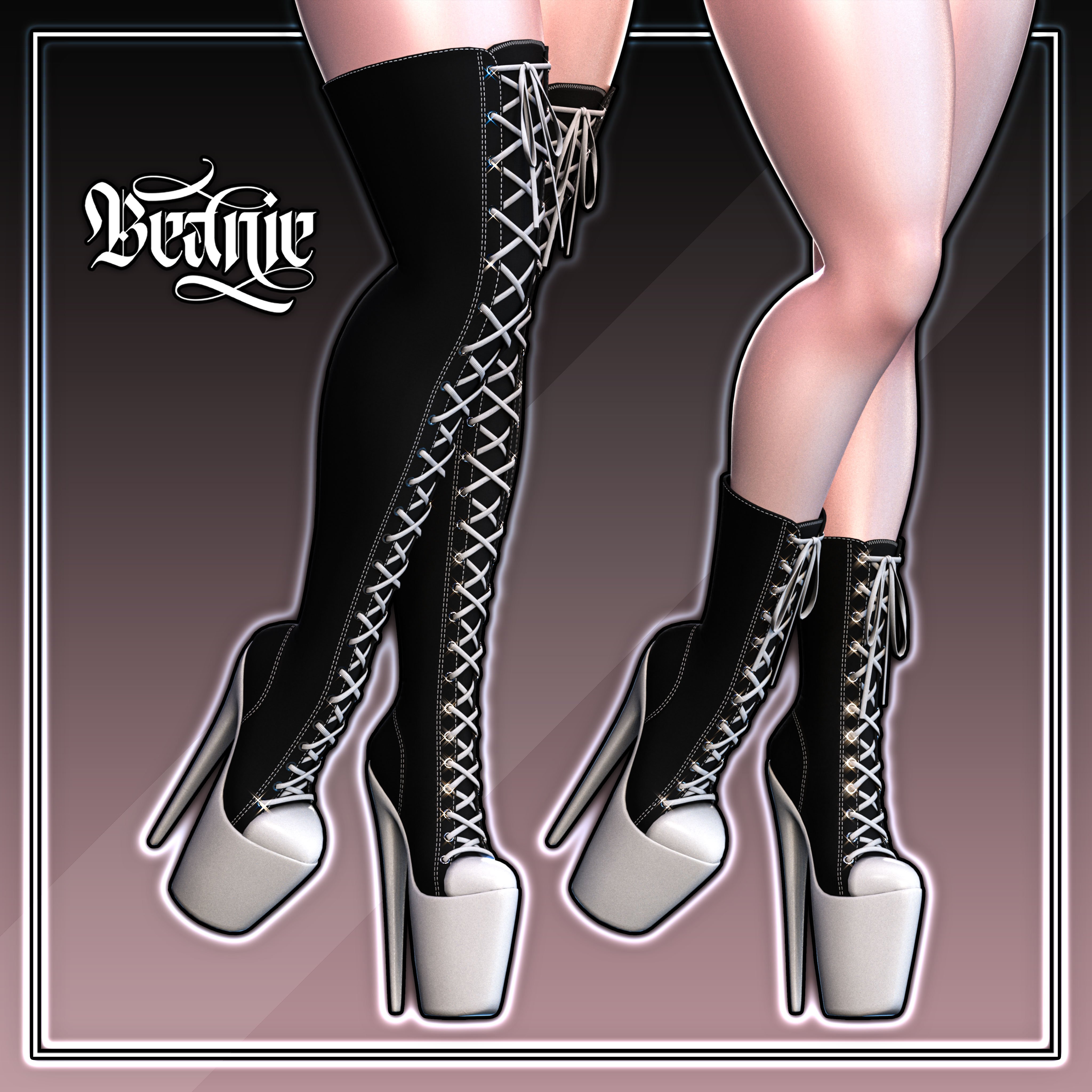 'Hardcore' Pleaser Heels