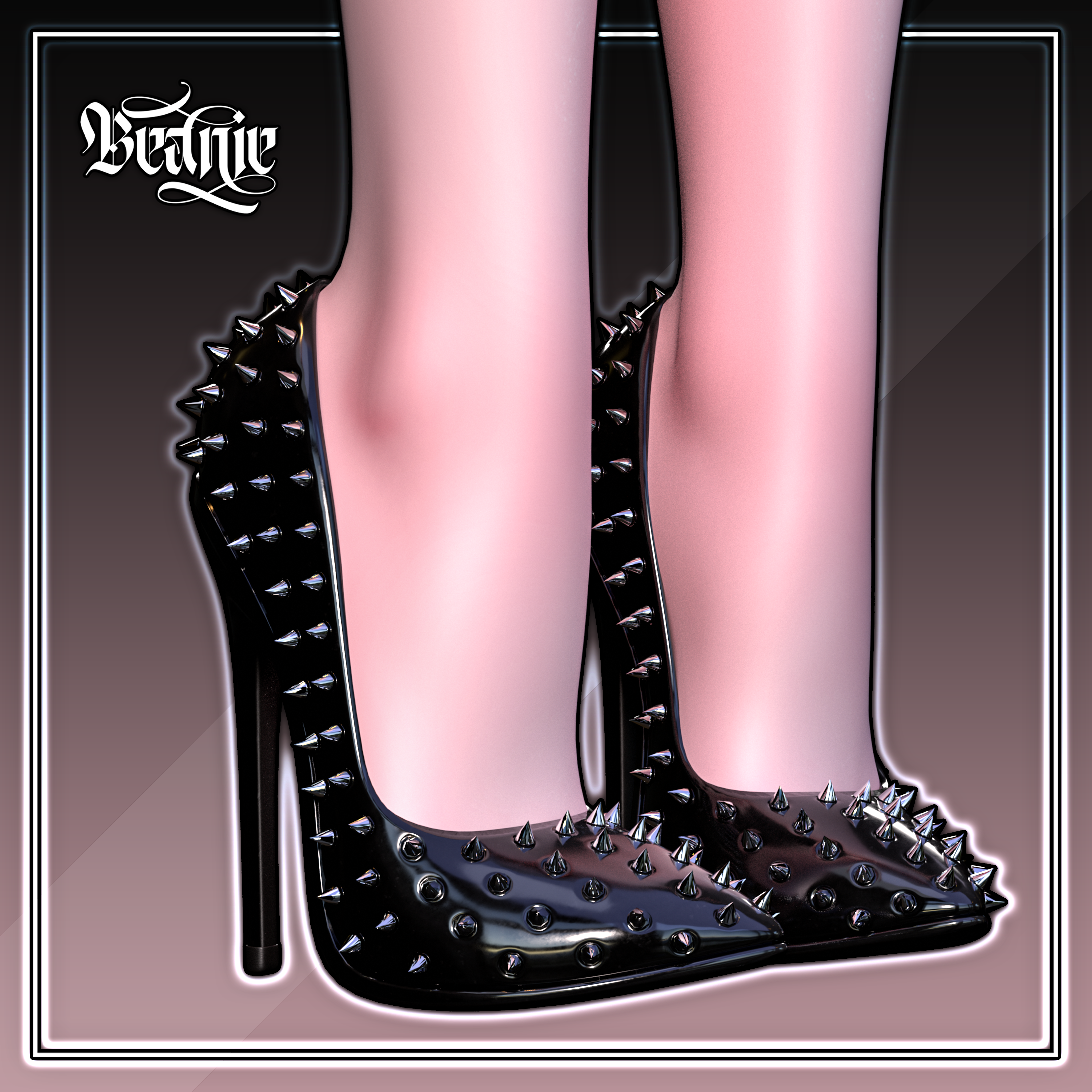 'Vigilance' Spiked Pumps
