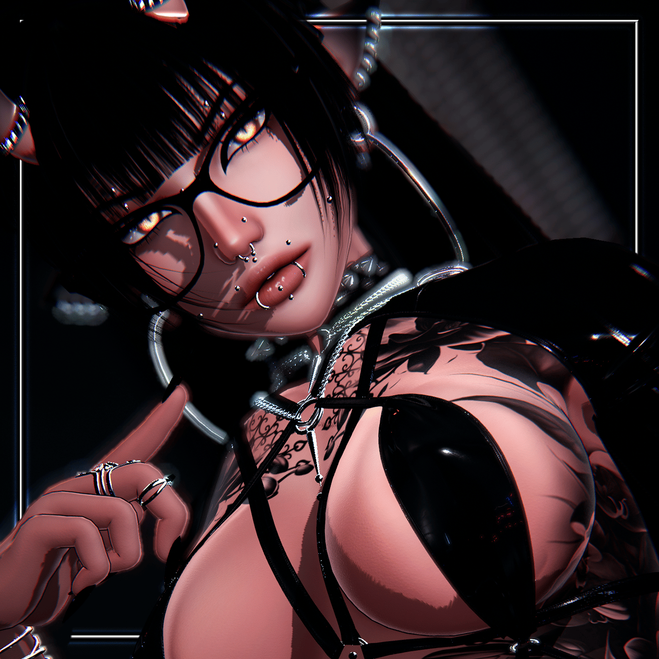 ♡ Karma ♡ PC & QUEST FACETRACKING VRCHAT AVATAR ♡