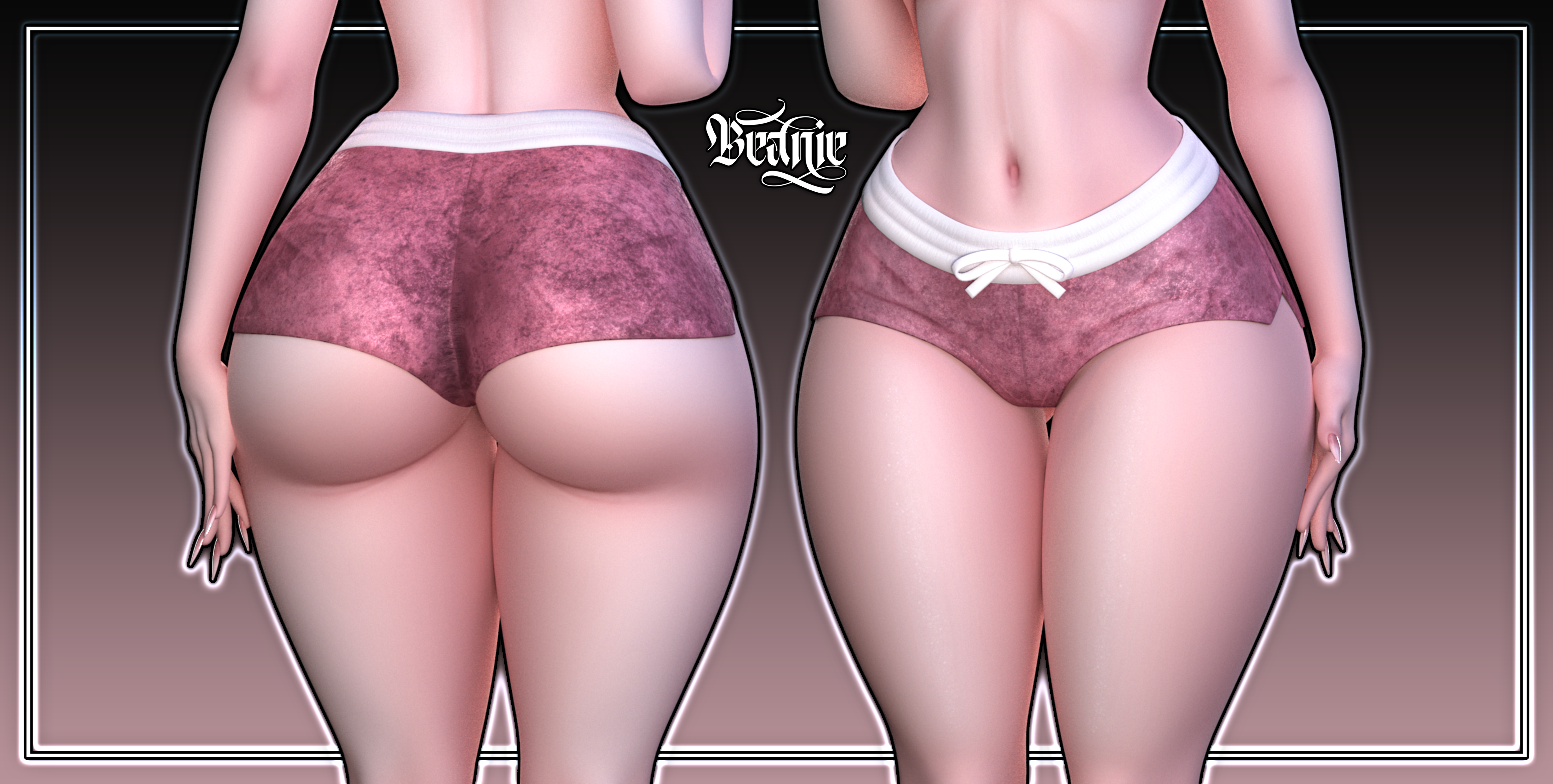 'Rumor' Velvet Shorts