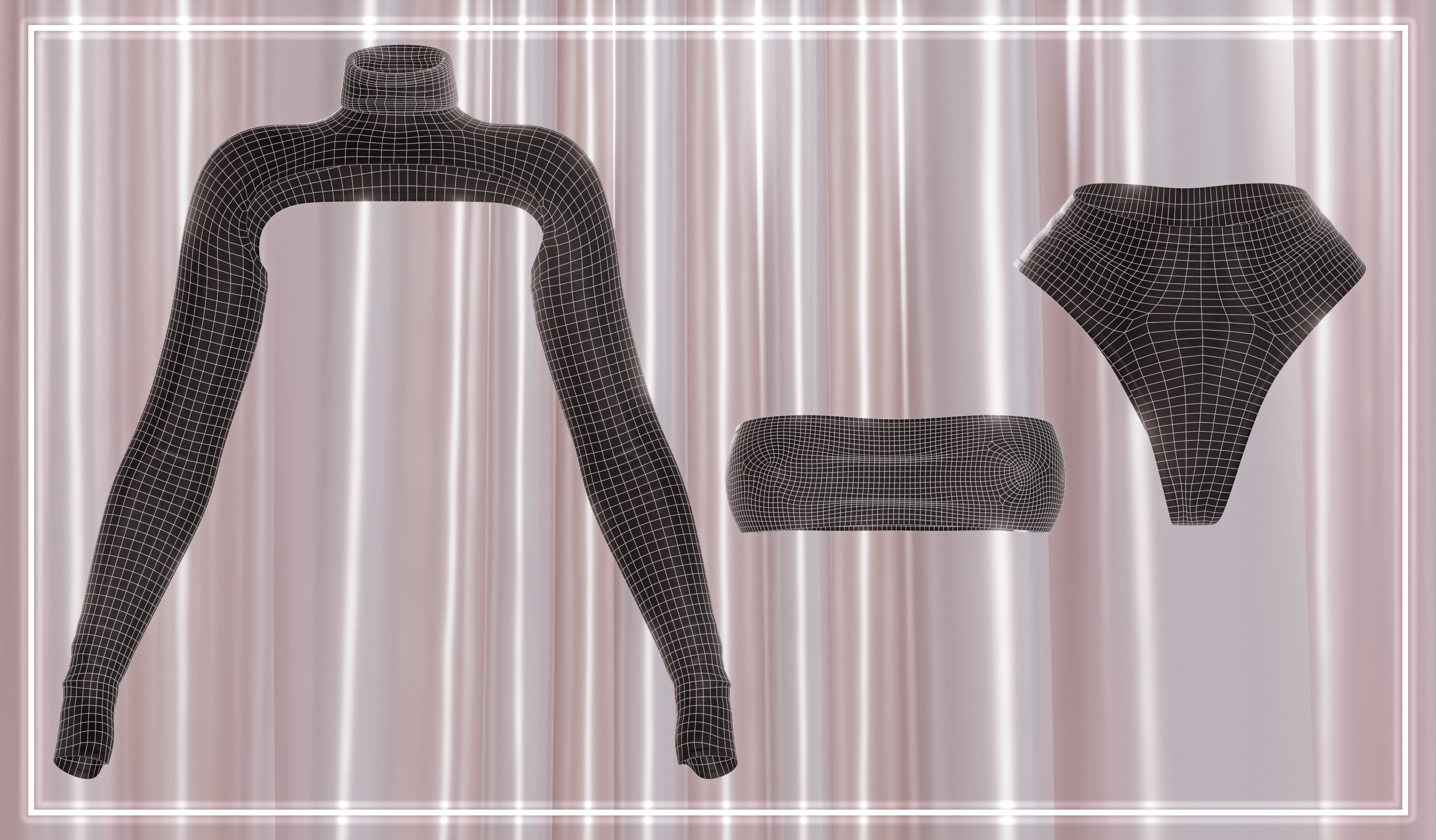 'Wishful' Mesh Set
