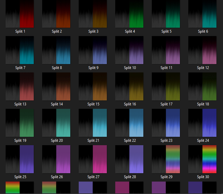 Split Hair Texture Pack