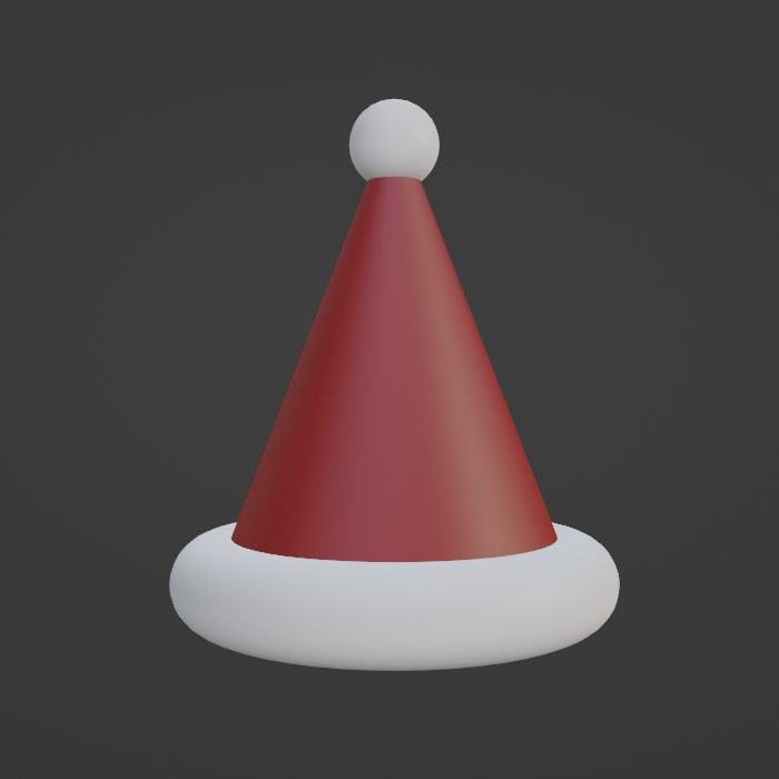 Free Simple Santa Hat
